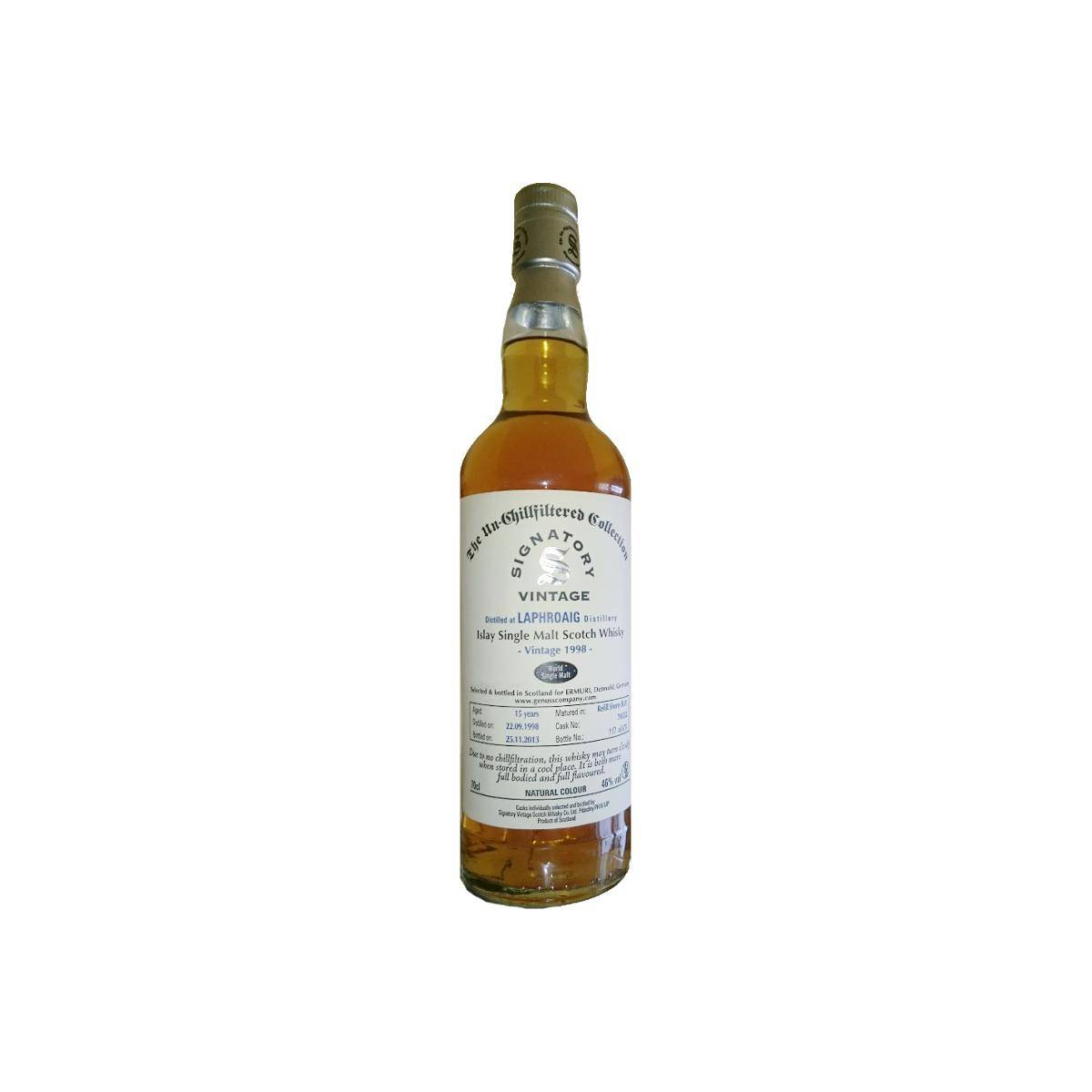 Laphroaig The Un-Chillfiltered Collection 1998 15 Years Single Malt Whisky