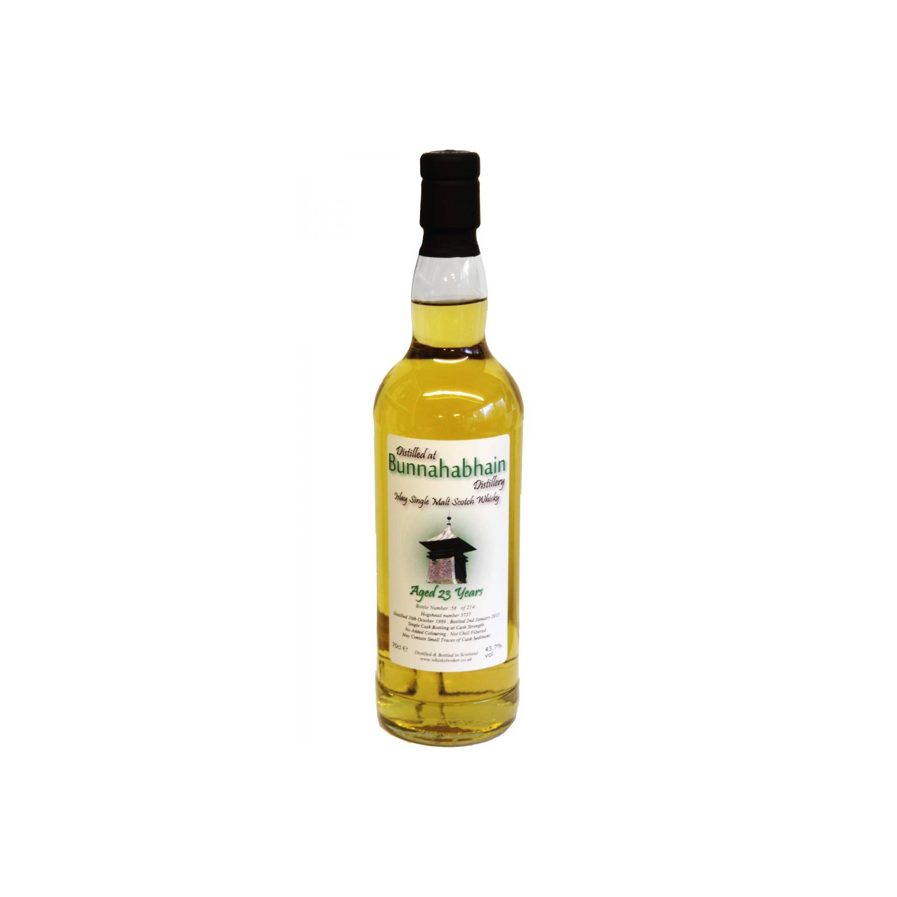 Bunnahabhain 1989 23 Years Single Malt Whisky