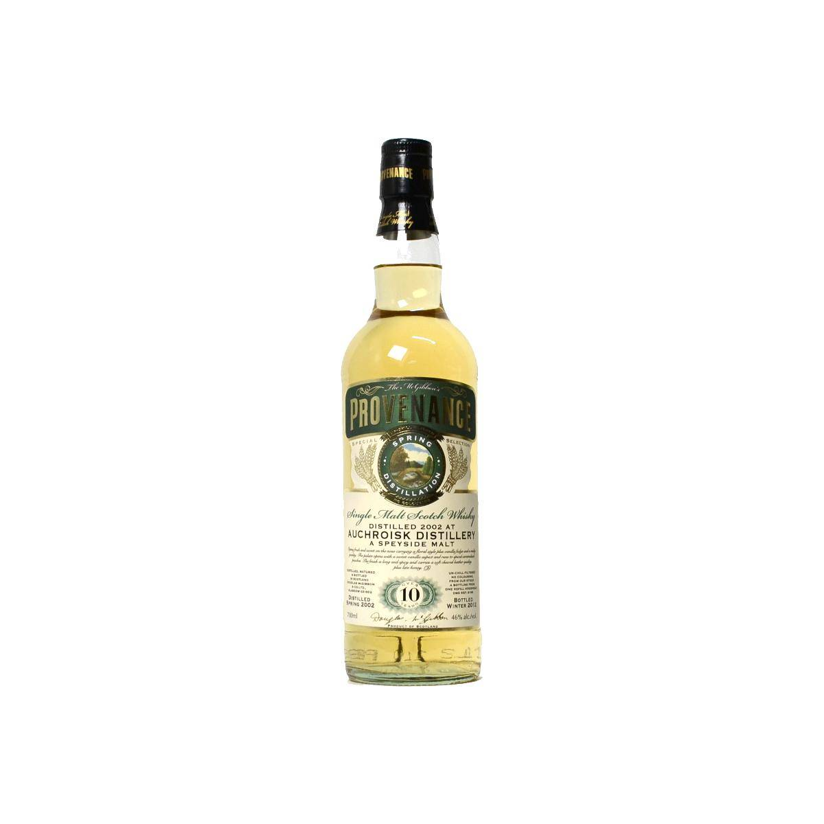 Auchroisk McGibbon's Provenance 2002 10 Years Single Malt Whisky
