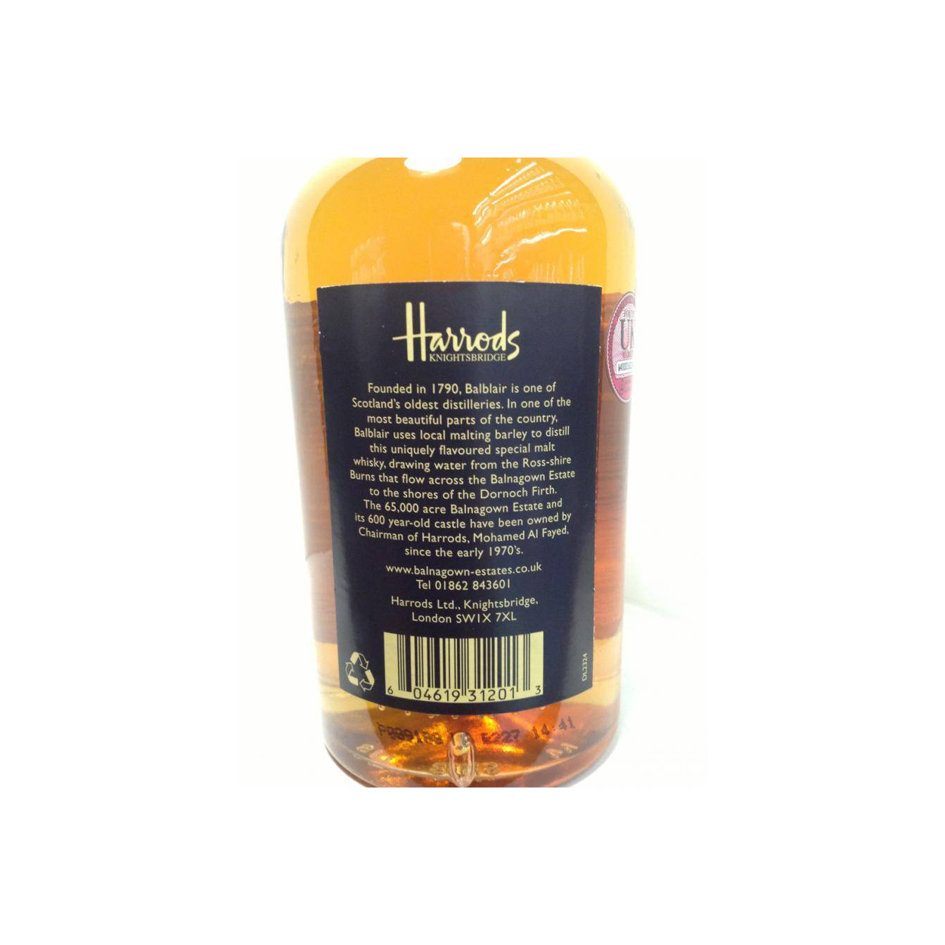 Balblair Single Malt Whisky 3