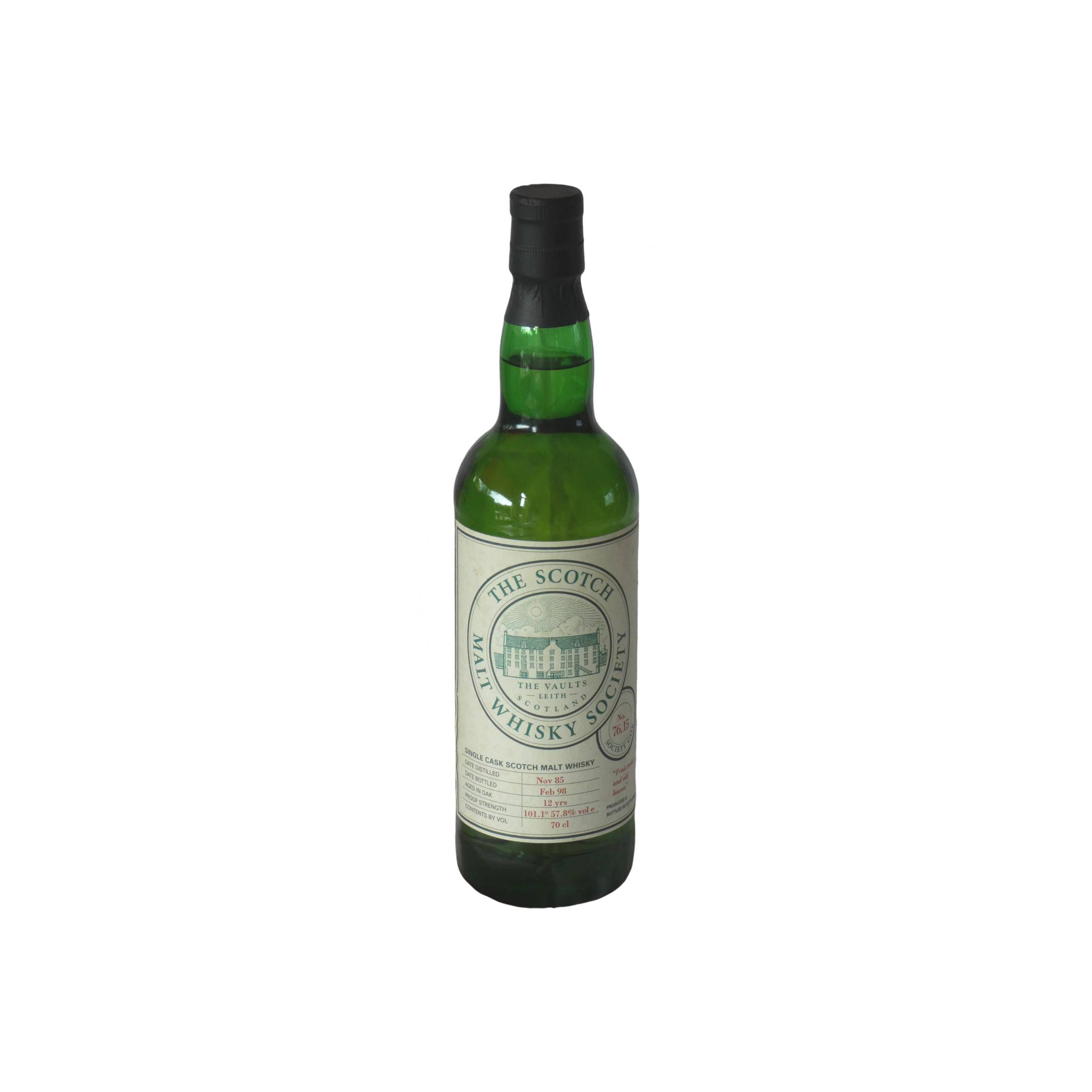 The Scotch Malt Whisky Society 1985 12 Years Single Malt Whisky