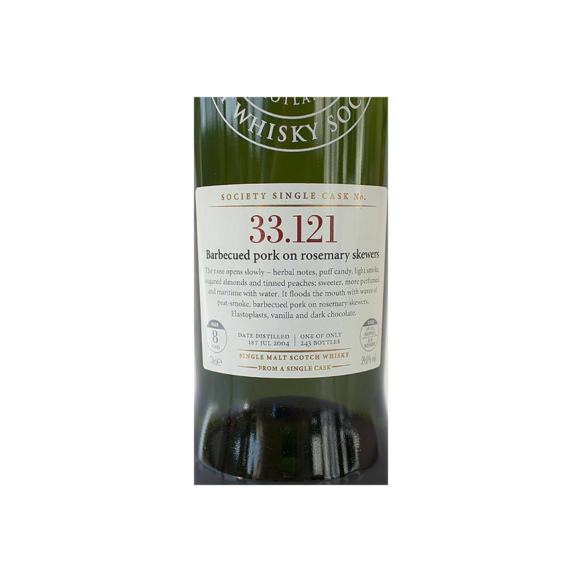 The Scotch Malt Whisky Society 2004 8 Years Single Malt Whisky 2
