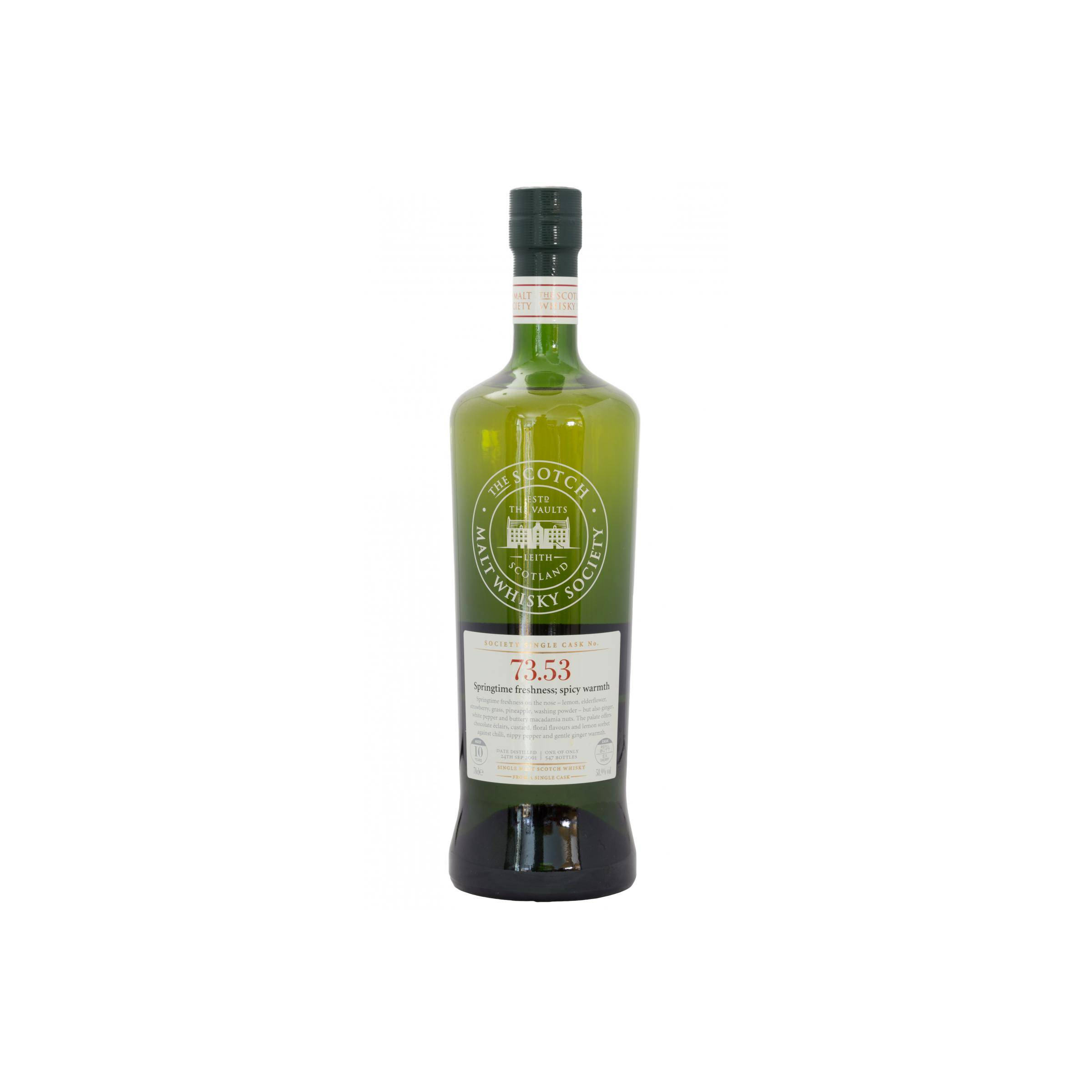 The Scotch Malt Whisky Society 2001 10 Years Single Malt Whisky