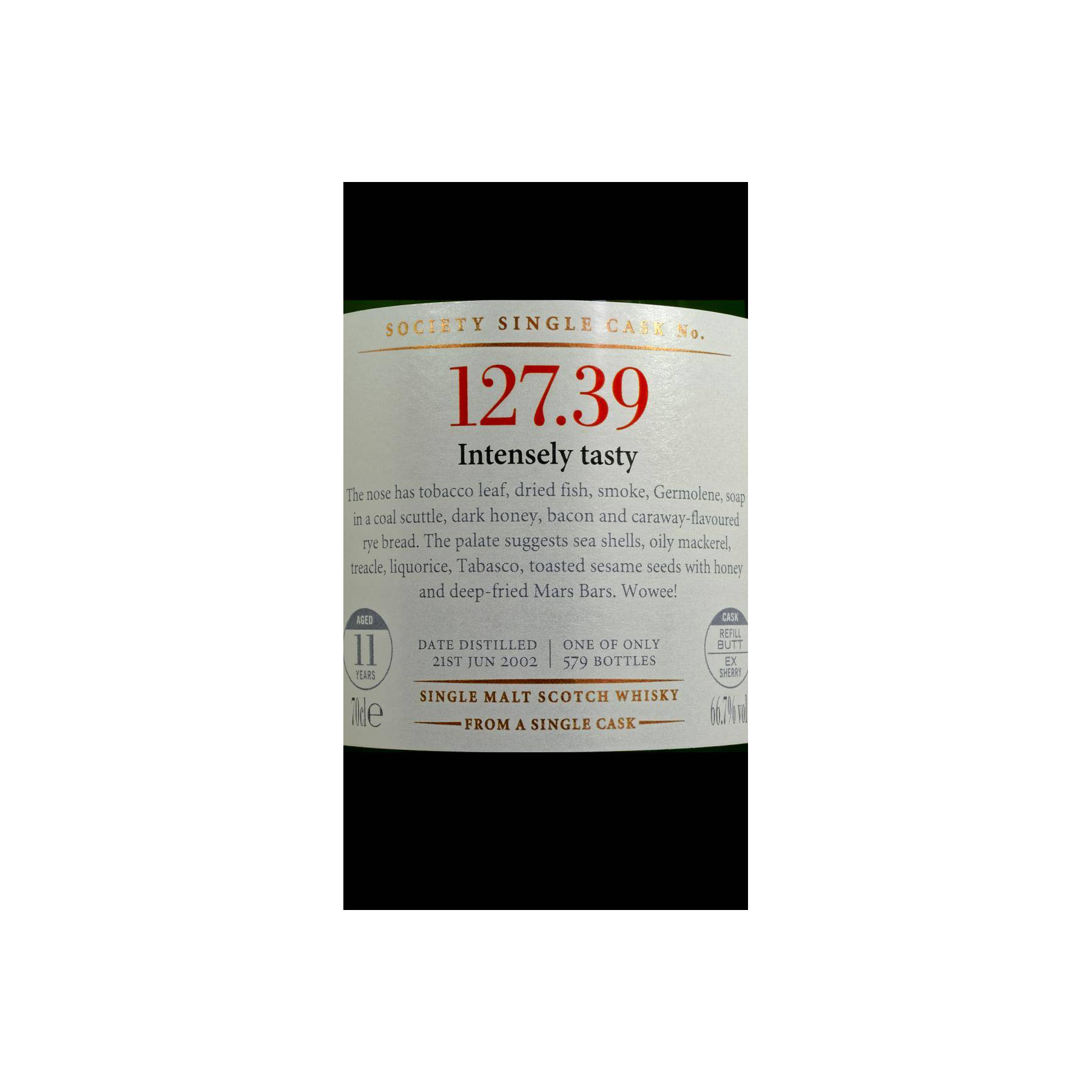 The Scotch Malt Whisky Society 2002 11 Years Single Malt Whisky 2