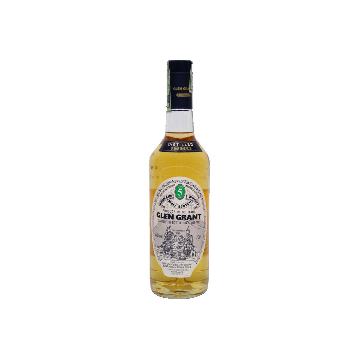 Glen Grant 1980 5 Years Single Malt Whisky