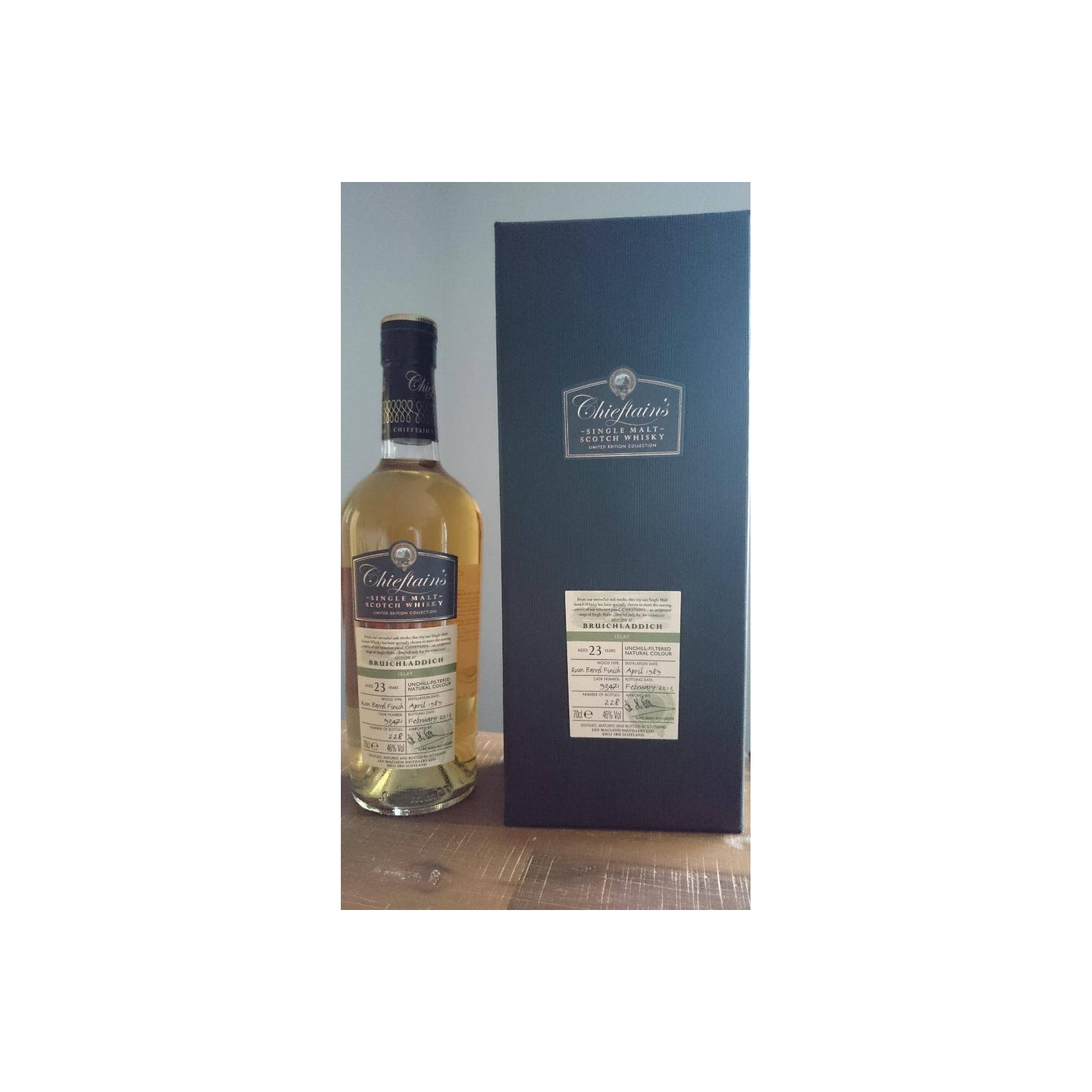 Bruichladdich 1989 23 Years Single Malt Whisky 3