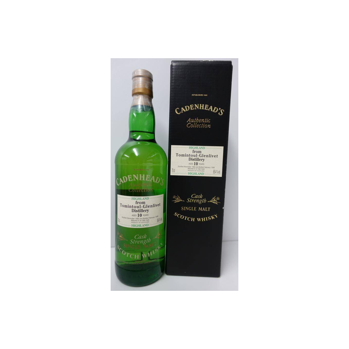 Tomintoul Authentic Collection 1985 10 Years Single Malt Whisky 2