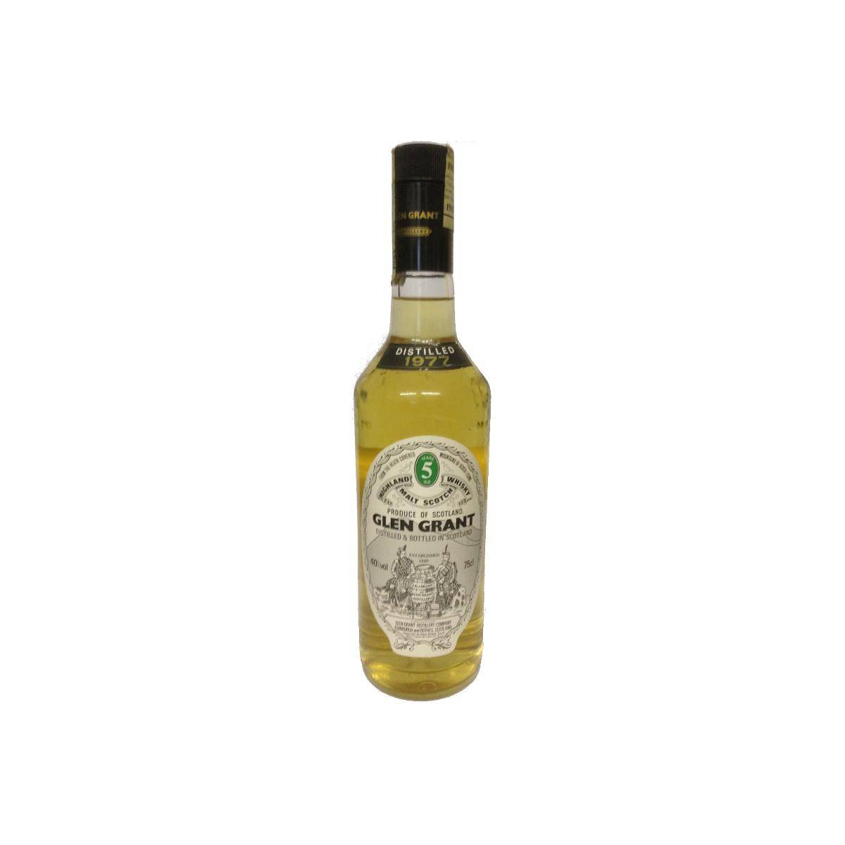 Glen Grant 1977 5 Years Single Malt Whisky
