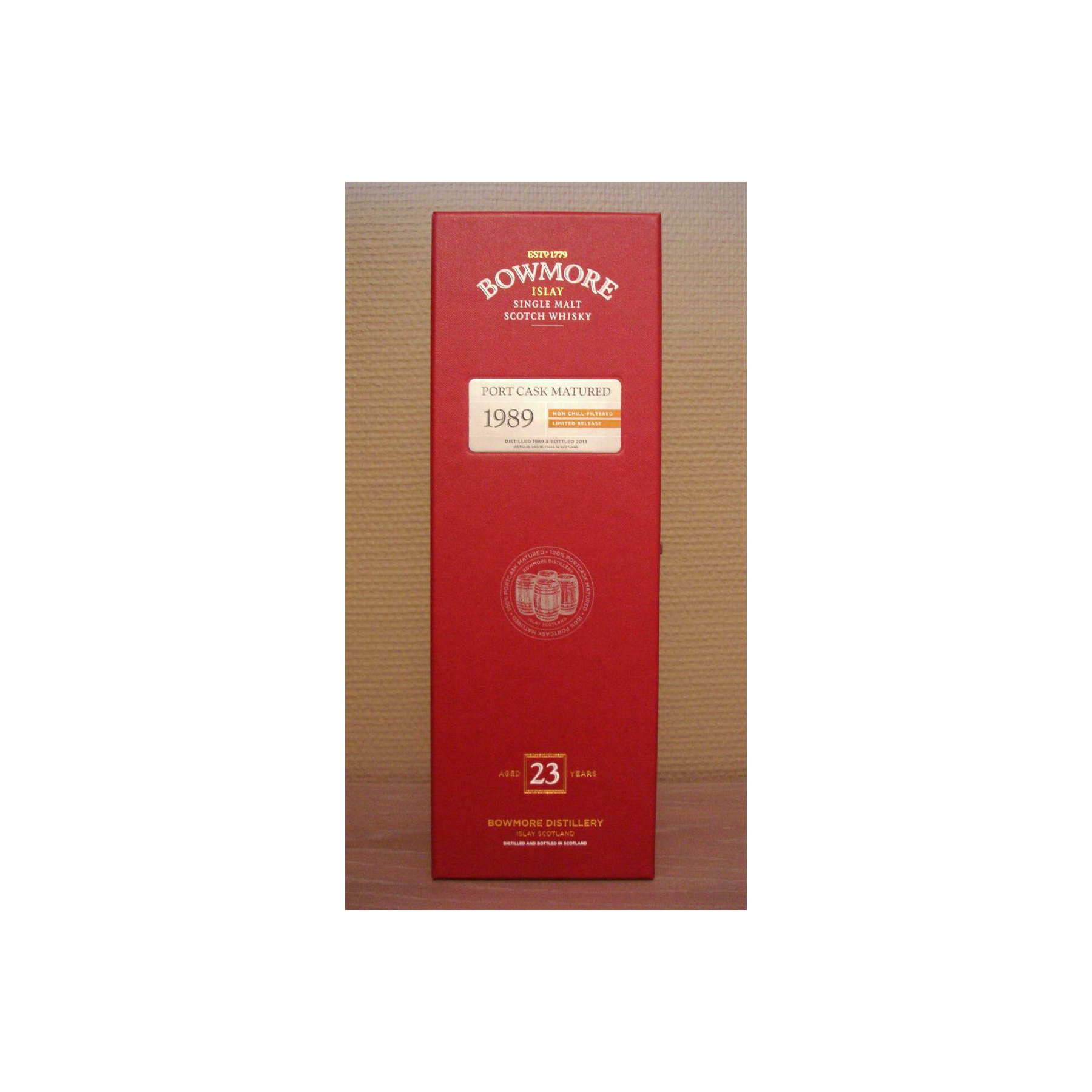 Bowmore 1989 23 Years Single Malt Whisky 3