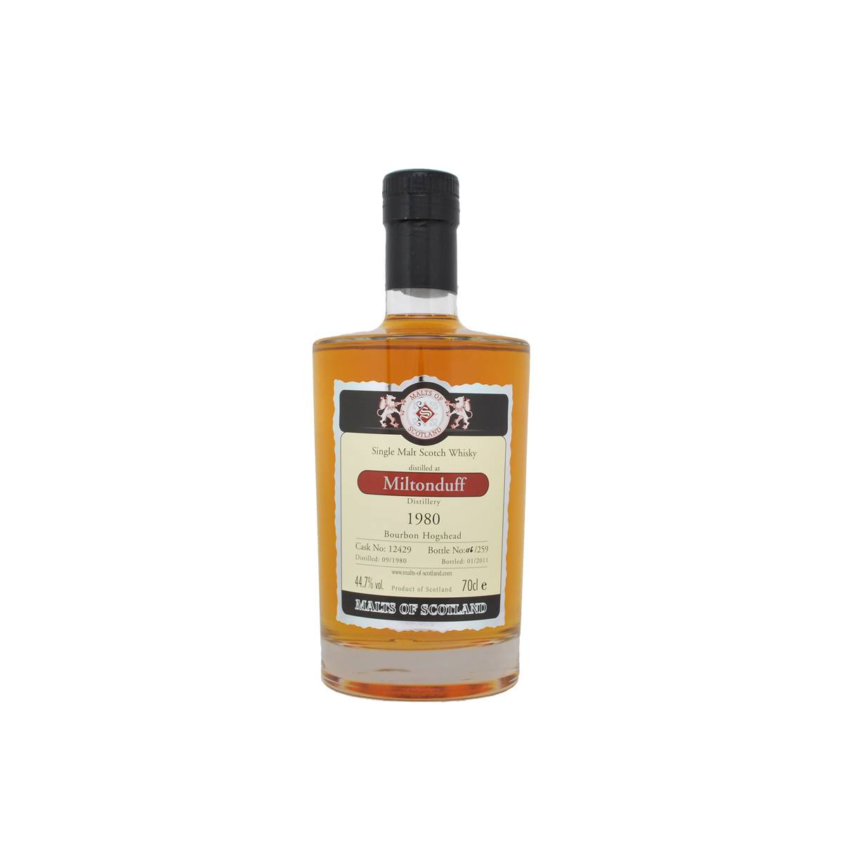 Miltonduff 1980 30 Years Single Malt Whisky