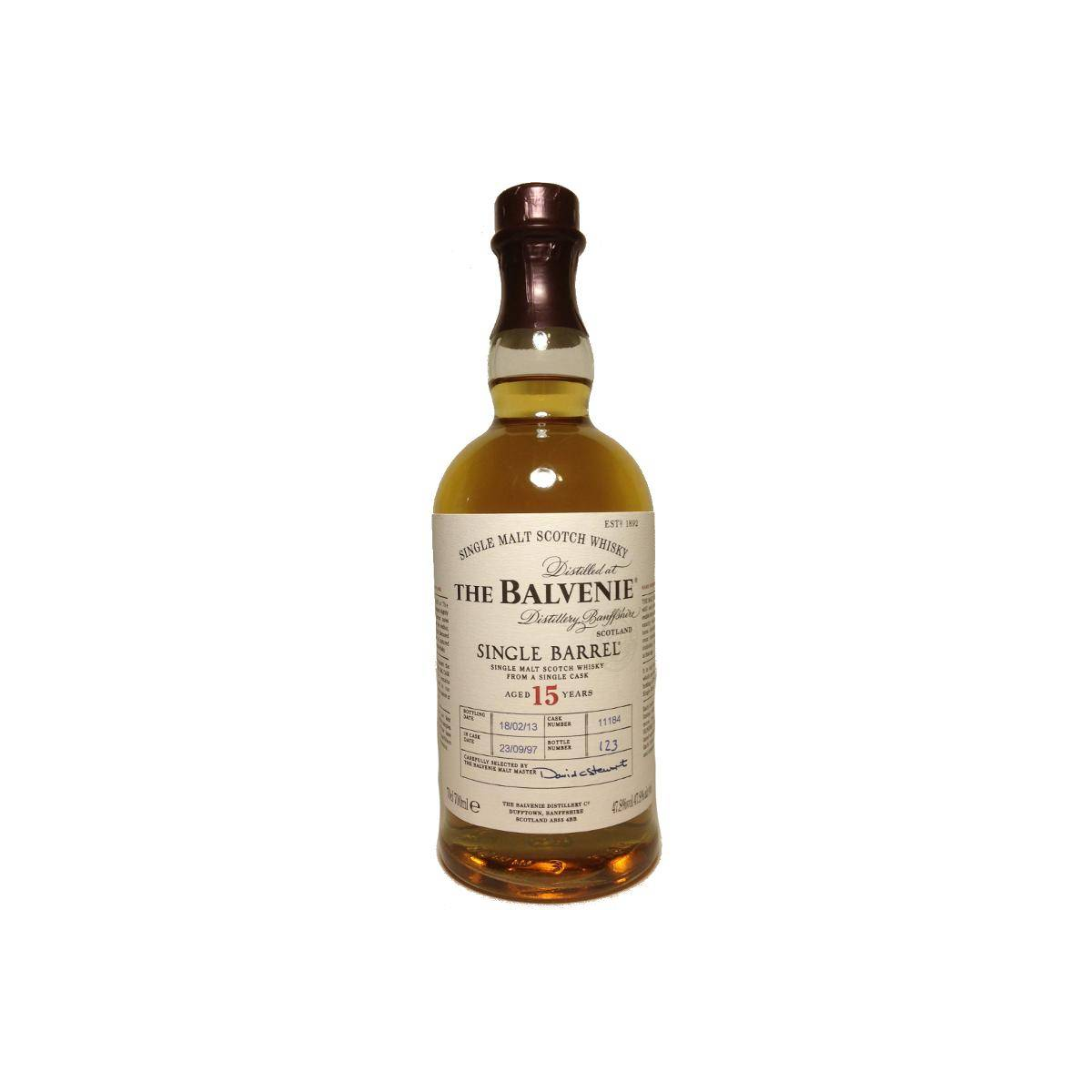 The Balvenie Single Cask 1997 15 Years Single Malt Whisky