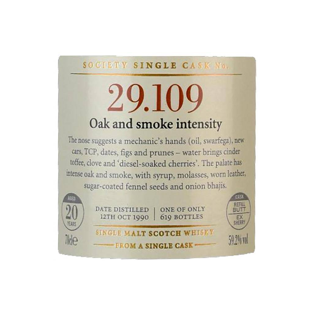 The Scotch Malt Whisky Society 1990 20 Years Single Malt Whisky 2