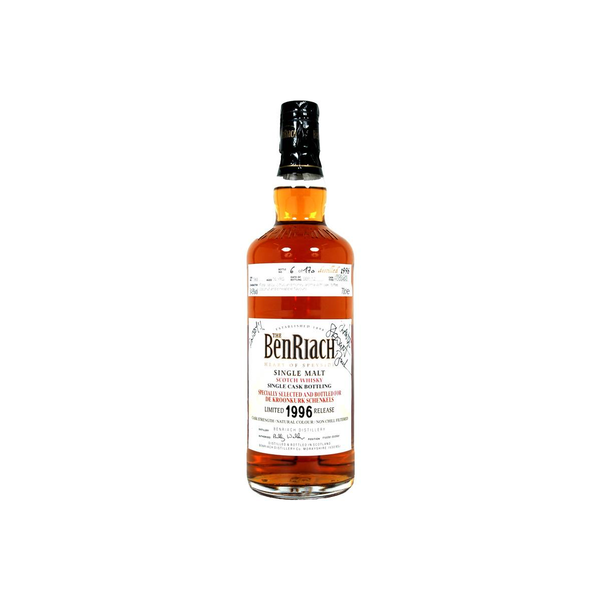 BenRiach Individual Cask Bottling 1996 16 Years Single Malt Whisky 3
