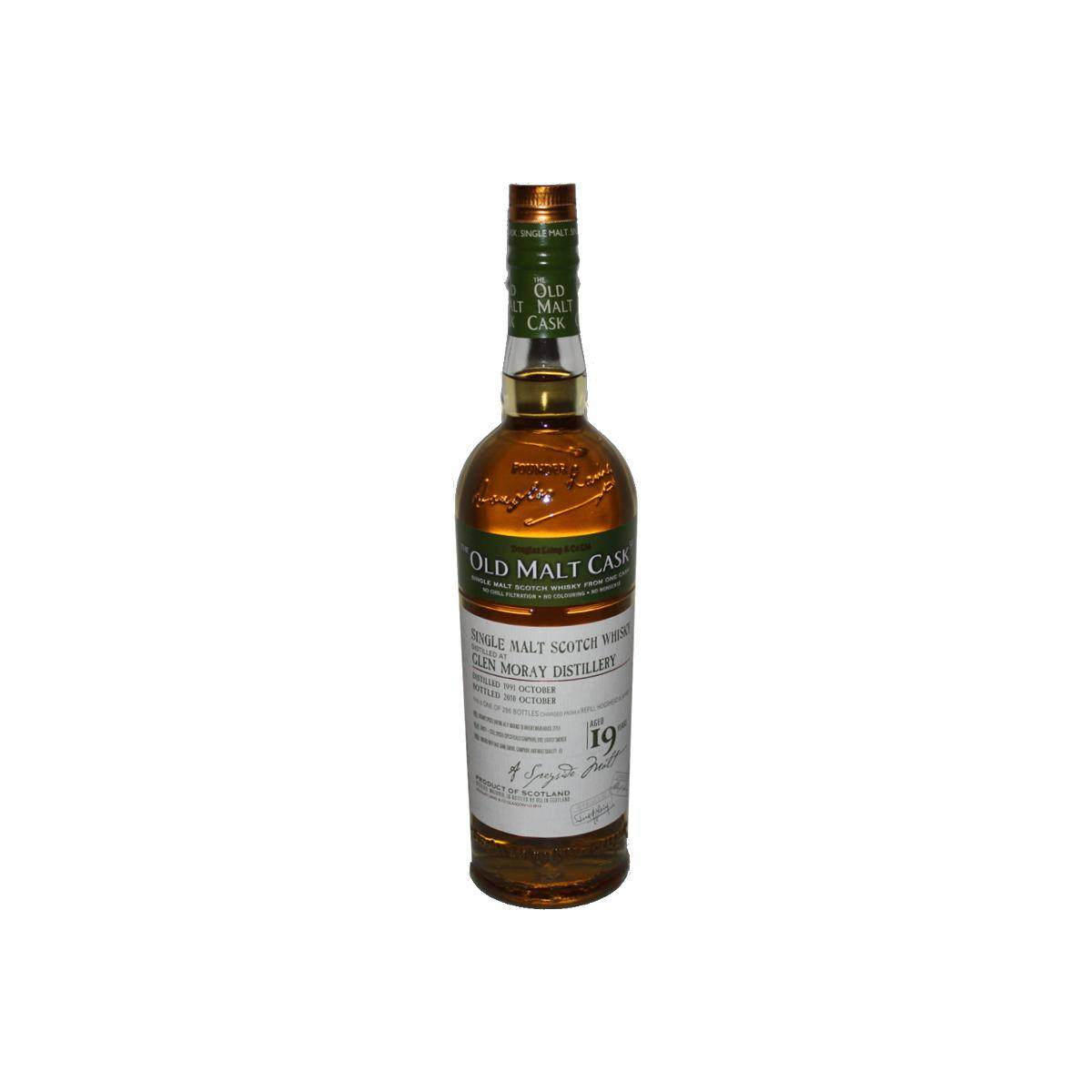 Glen Moray Old Malt Cask 1991 19 Years Single Malt Whisky 2