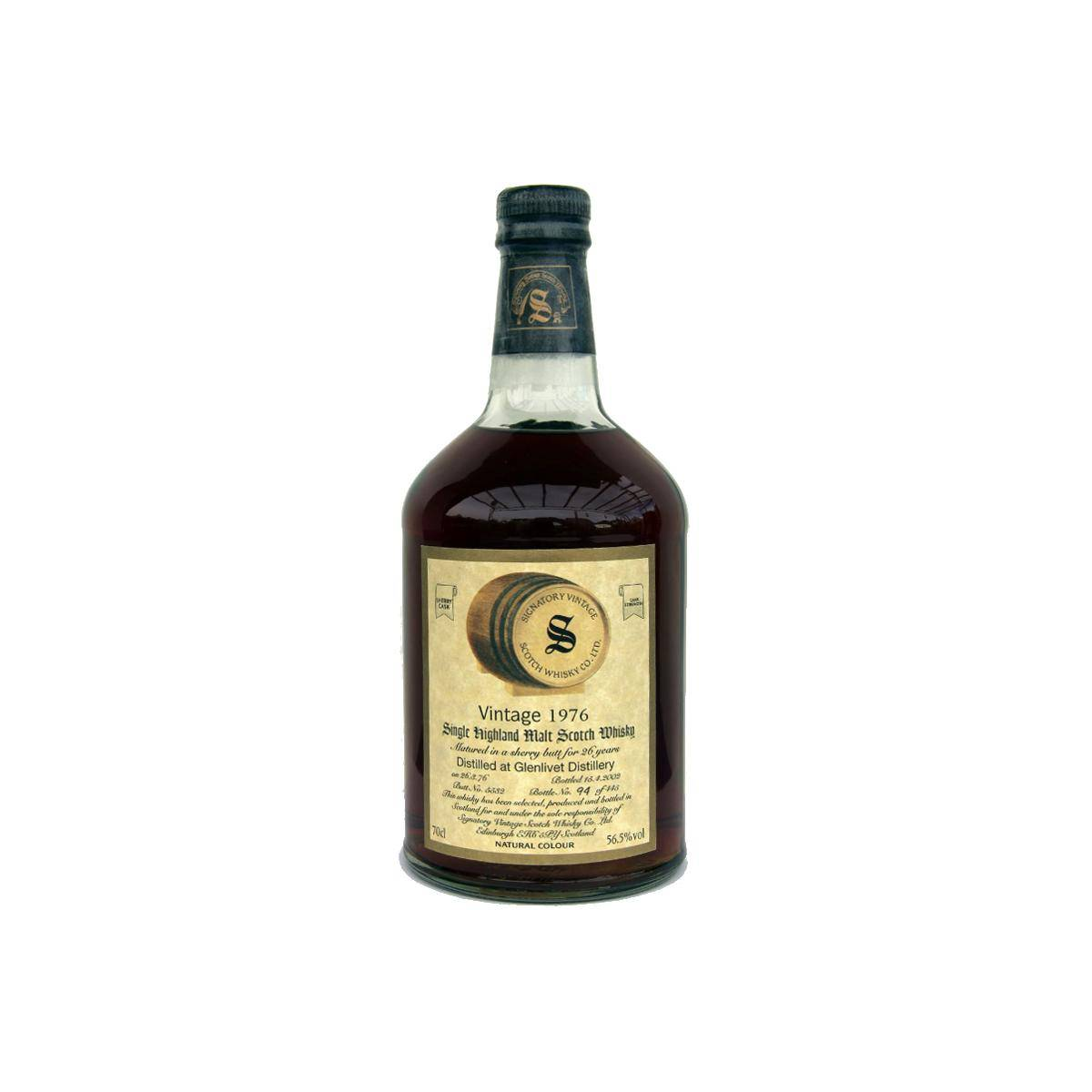 The Glenlivet Vintage Collection - Dumpy 1976 26 Years Single Malt Whisky