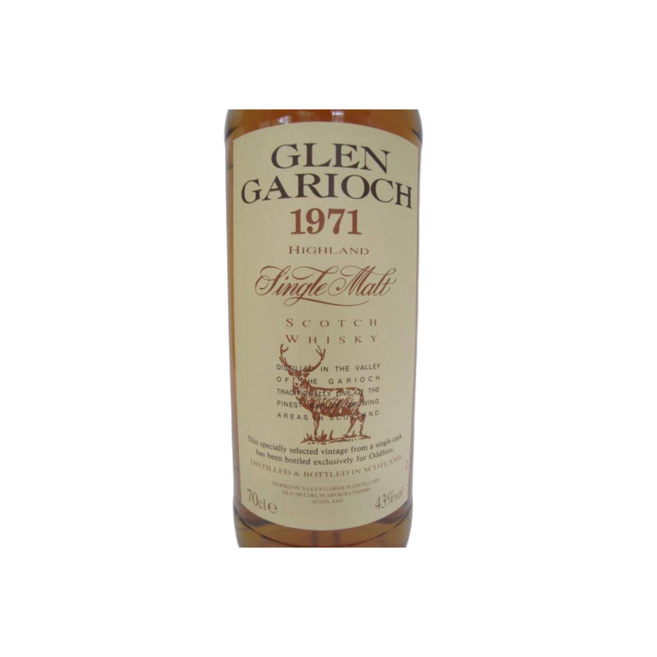 Glen Garioch Single Cask 1971 Single Malt Whisky