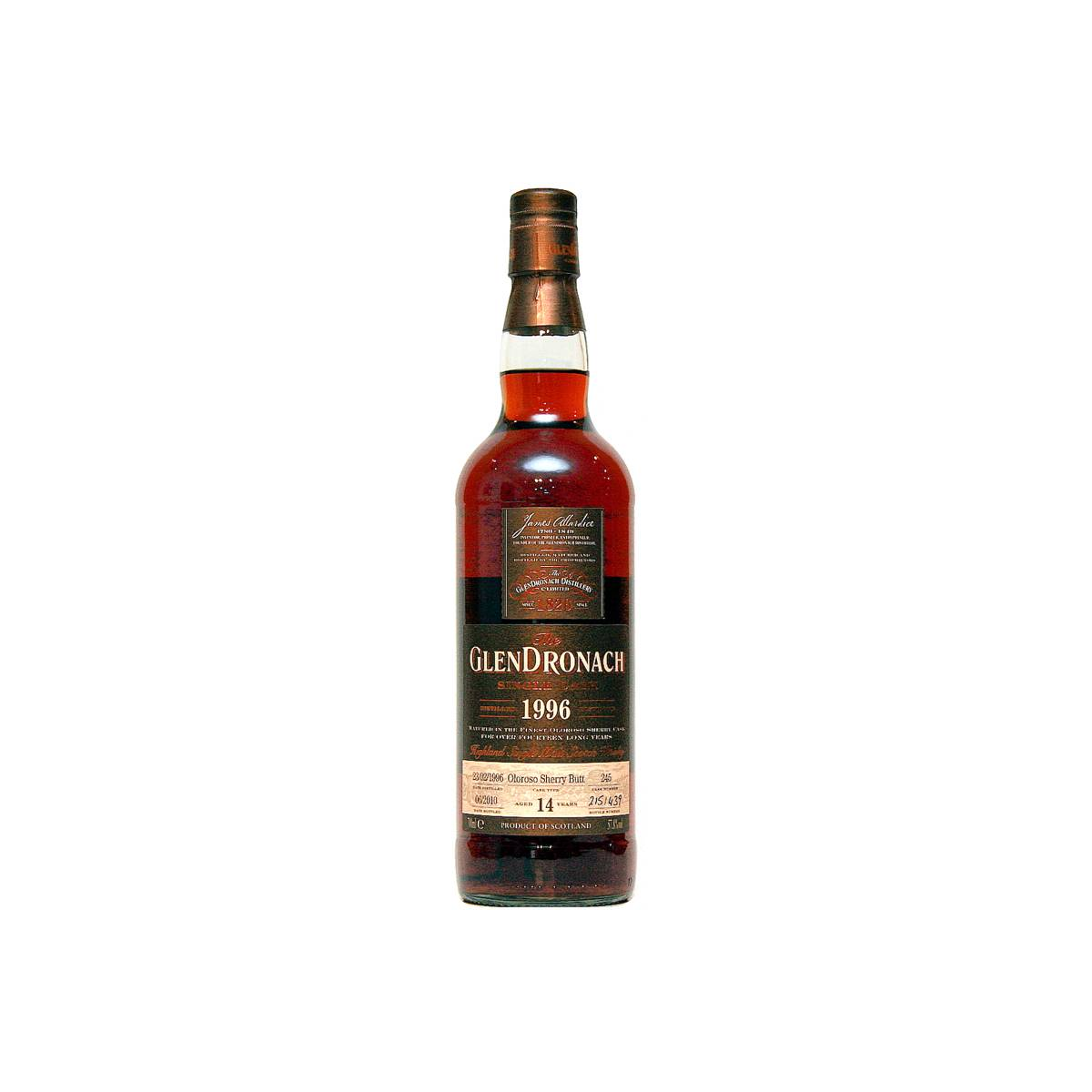 GlenDronach Single Cask 1996 14 Years Single Malt Whisky