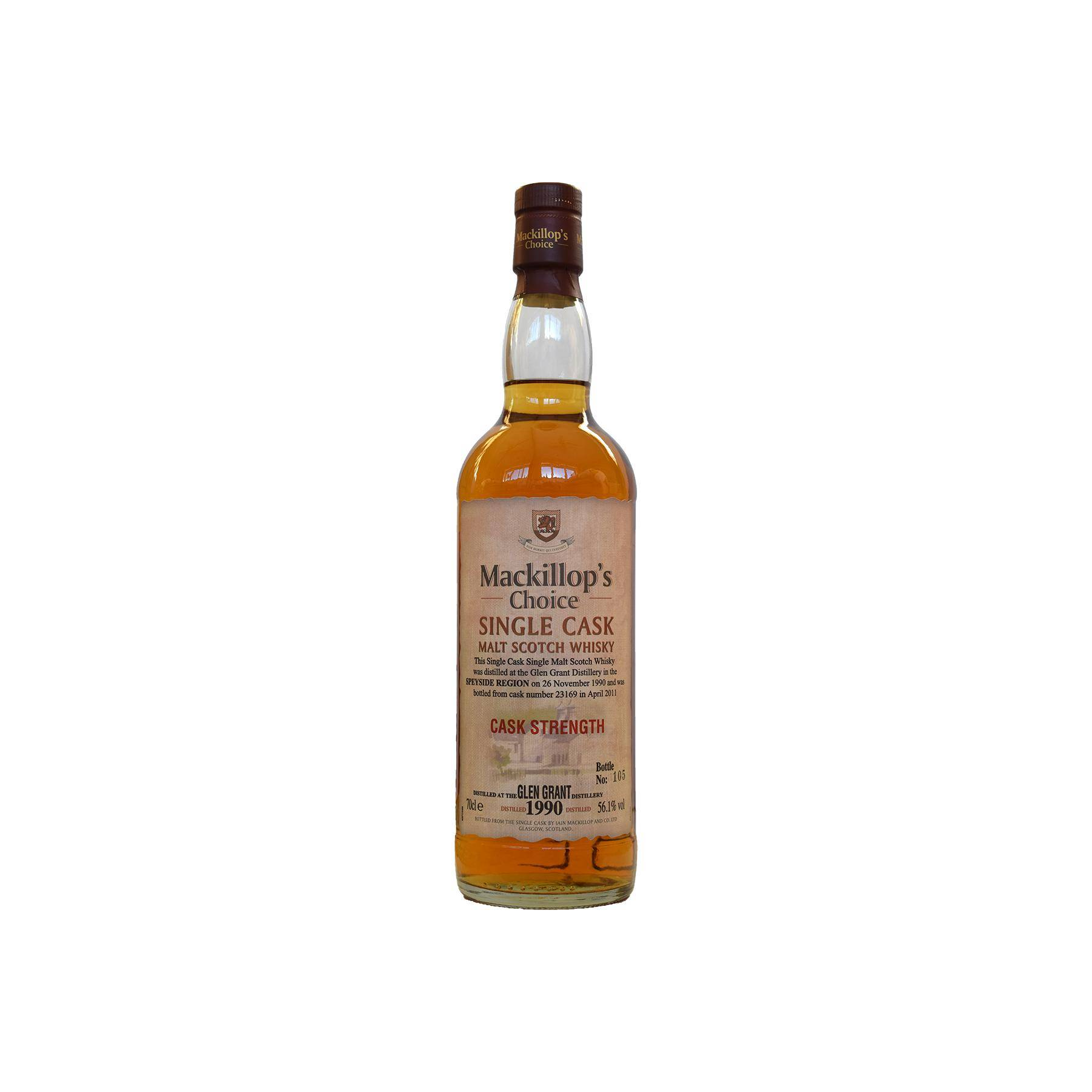 Glen Grant Single Cask 1990 20 Years Single Malt Whisky