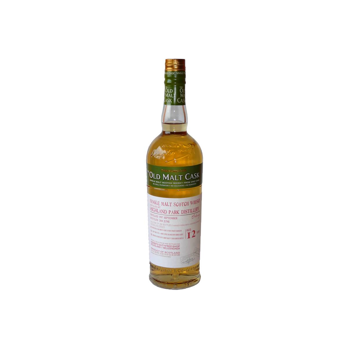 Highland Park Old Malt Cask 1997 12 Years Single Malt Whisky
