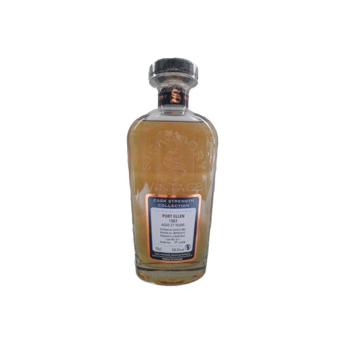 Port Ellen Cask Strength Collection 1983 27 Years Single Malt Whisky