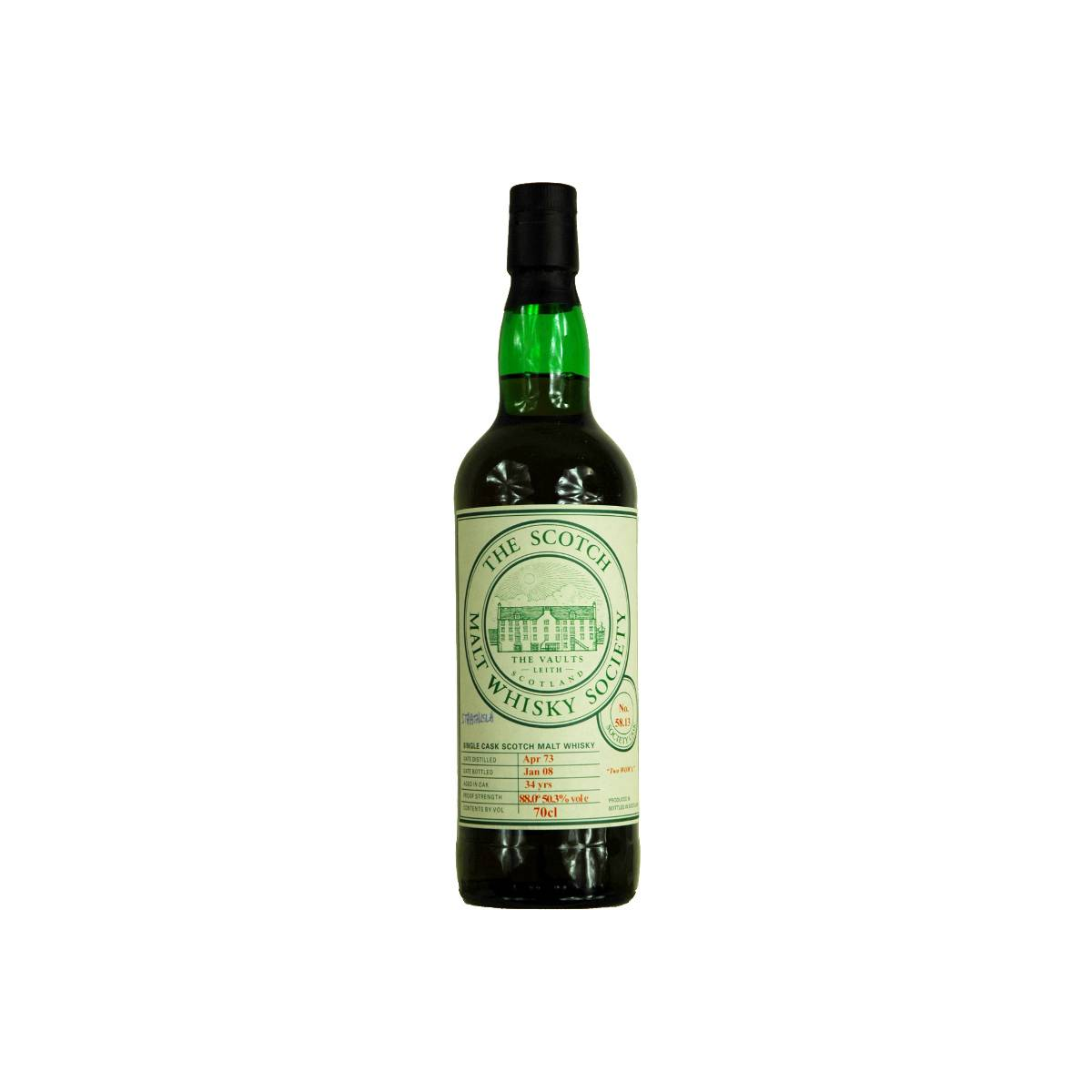 The Scotch Malt Whisky Society 1973 34 Years Single Malt Whisky