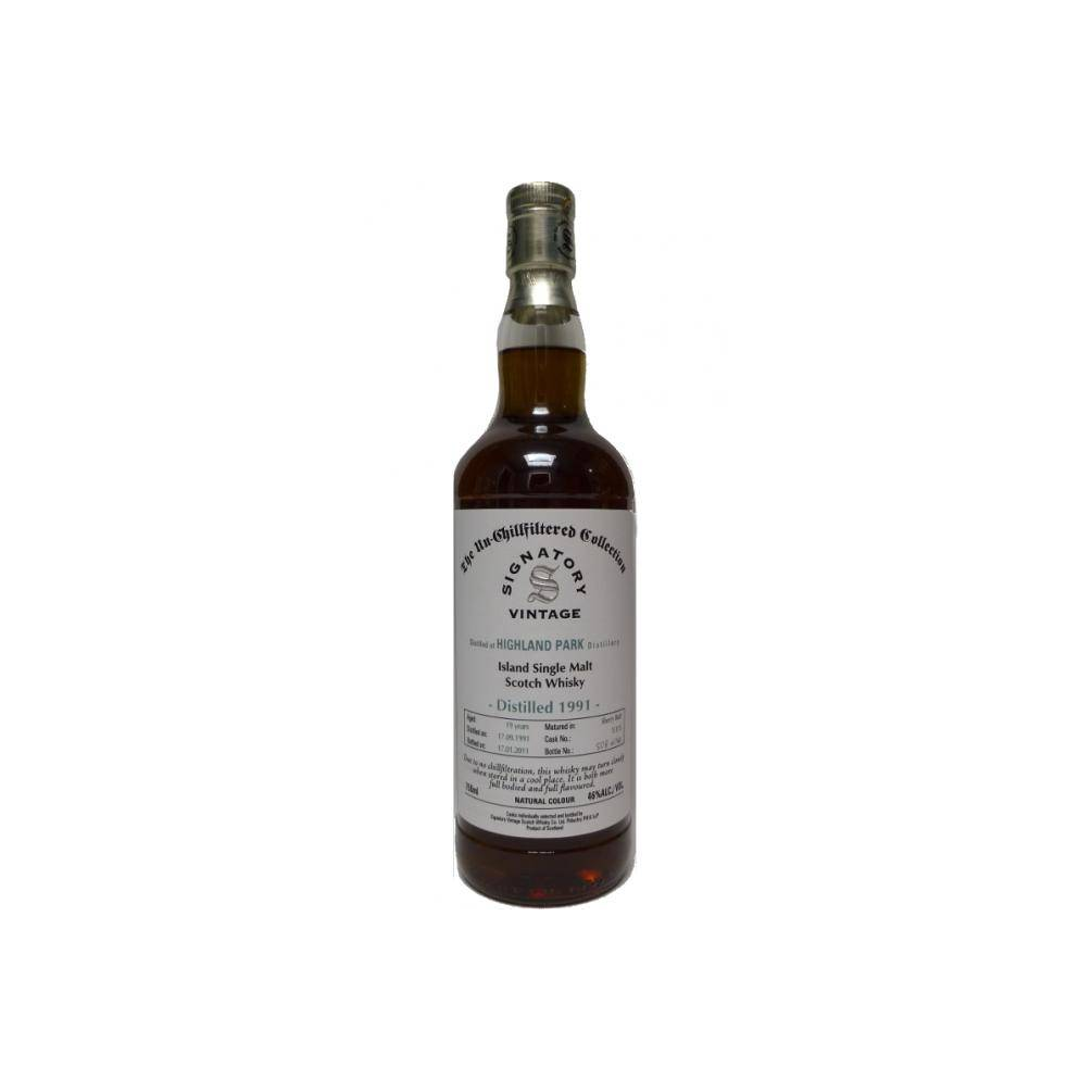 Highland Park The Un-Chillfiltered Collection 1991 19 Years Single Malt Whisky
