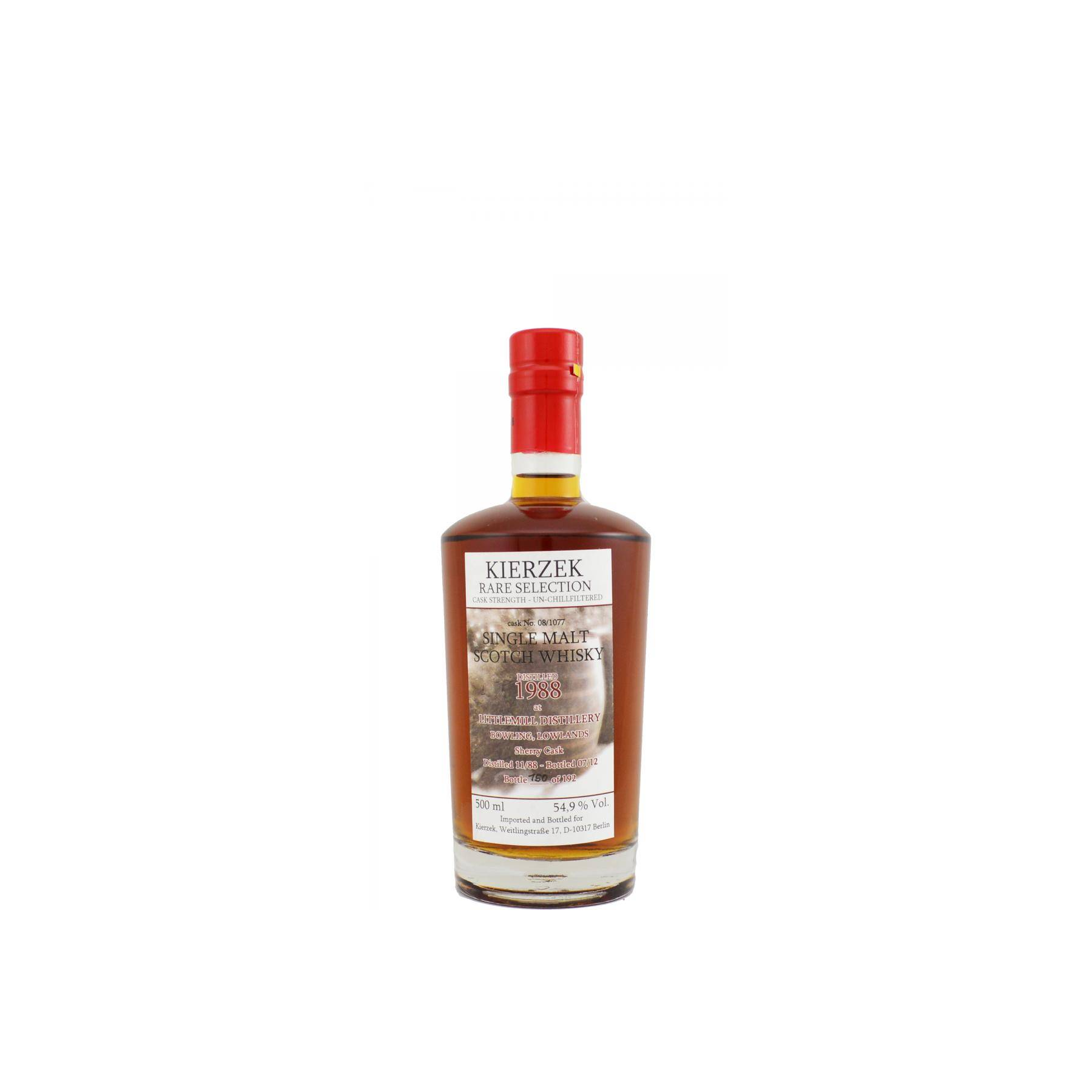 Littlemill 1988 23 Years Single Malt Whisky