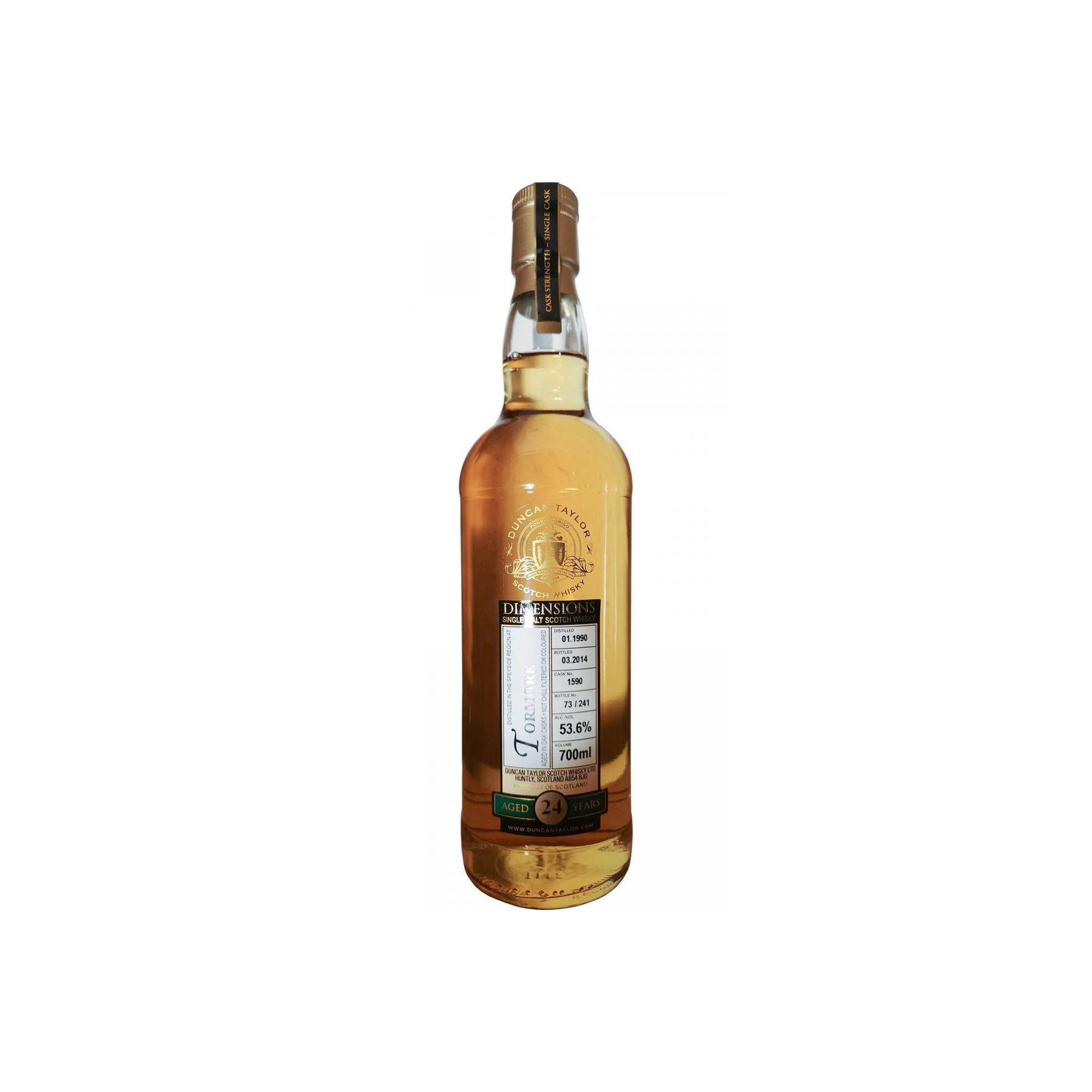 Tormore Dimensions 1990 24 Years Single Malt Whisky
