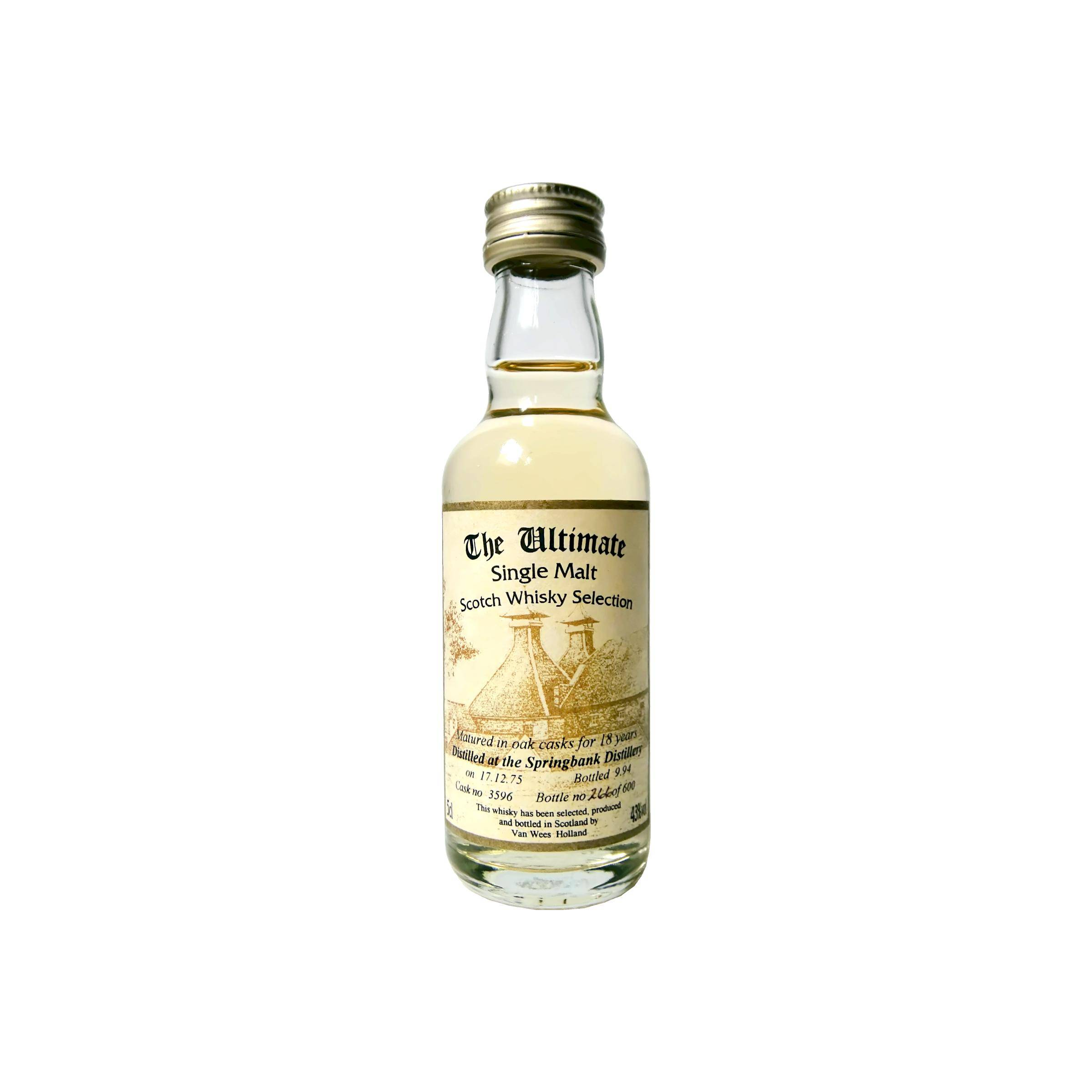 Springbank The Ultimate 1975 18 Years Single Malt Whisky 2