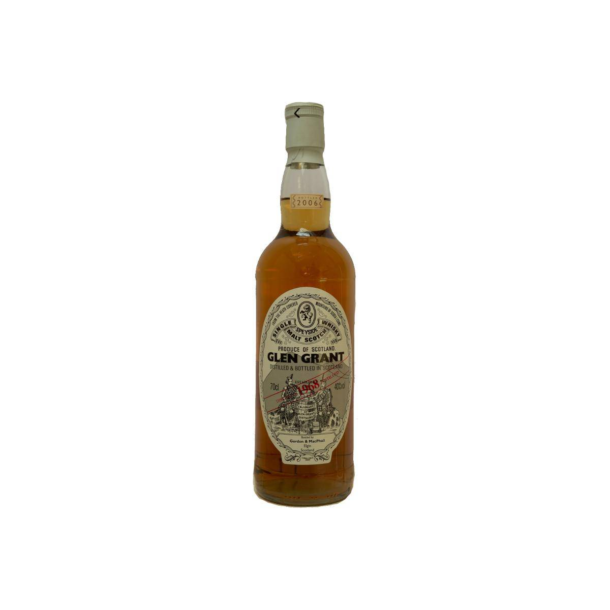 Glen Grant Licensed Bottling 1968 38 Years Single Malt Whisky