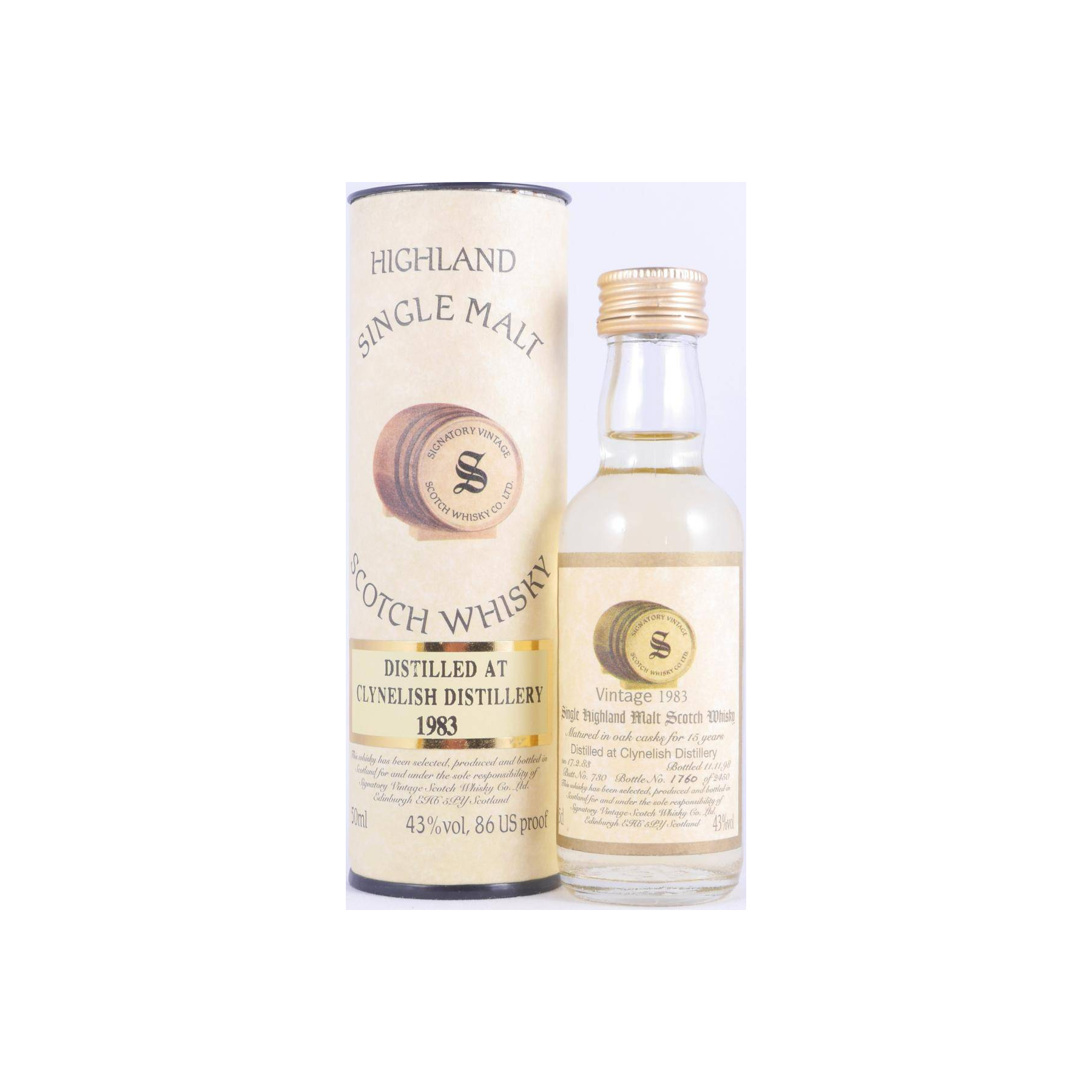 Clynelish Vintage Collection 1983 15 Years Single Malt Whisky 2