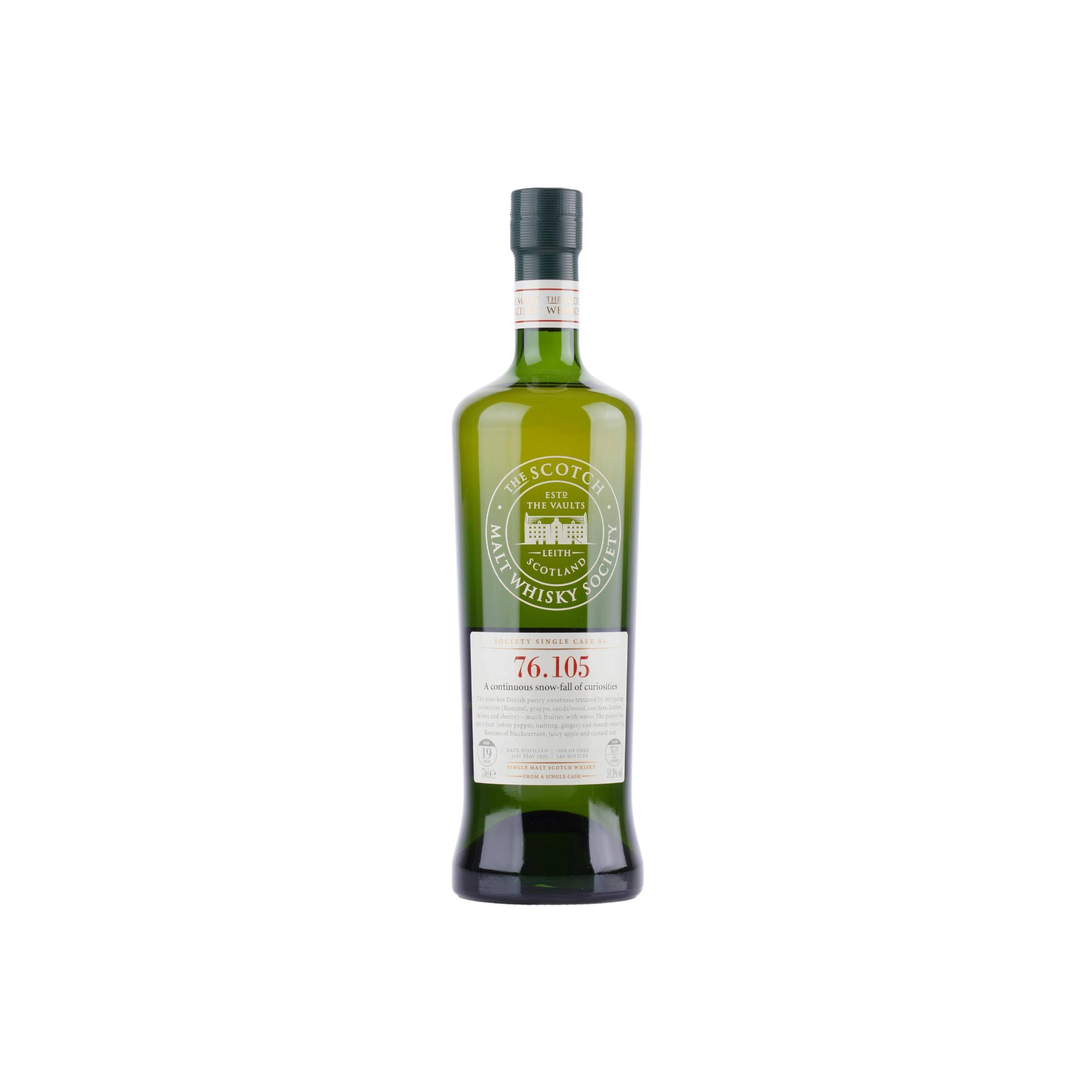 The Scotch Malt Whisky Society 1993 19 Years Single Malt Whisky