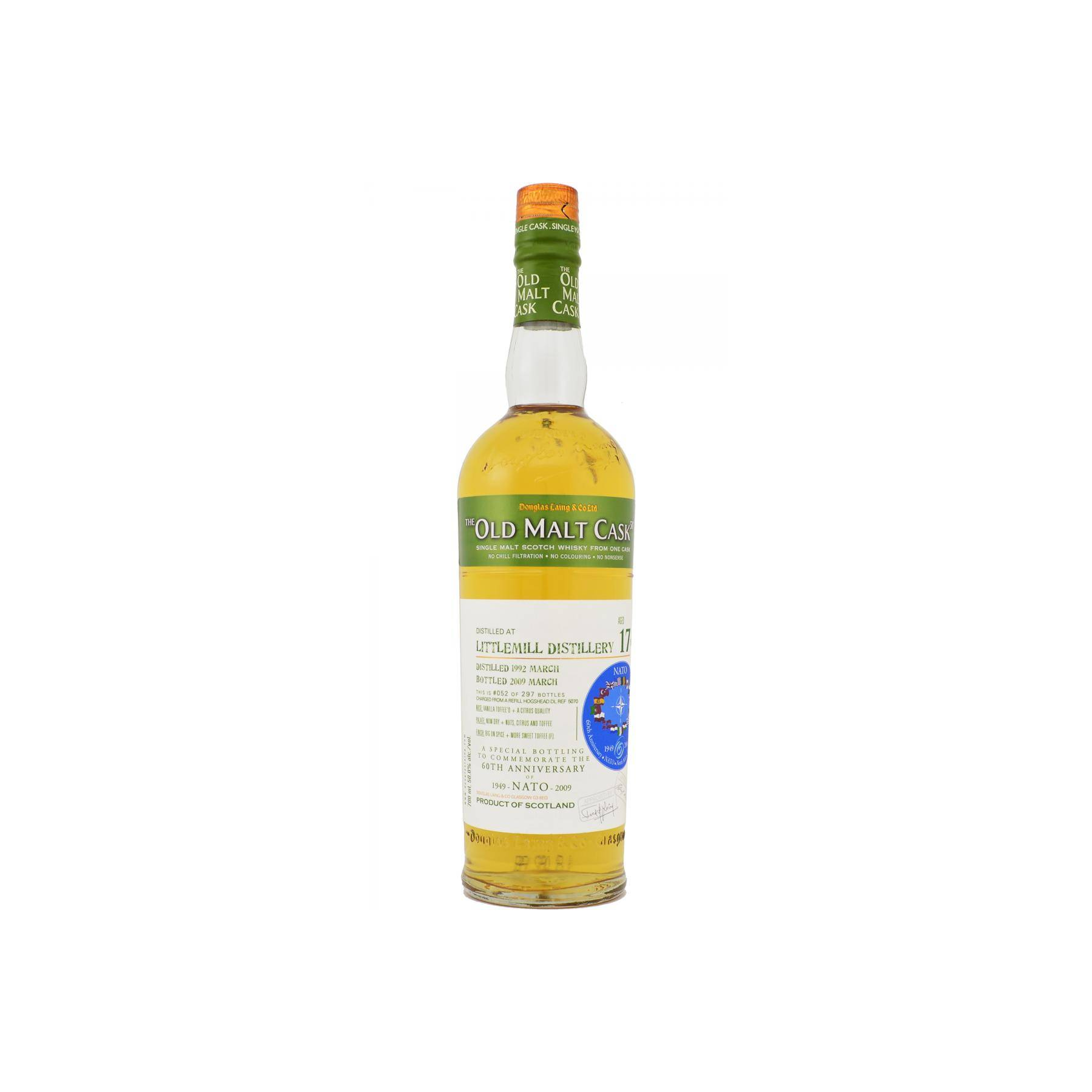 Littlemill Old Malt Cask 1992 17 Years Single Malt Whisky