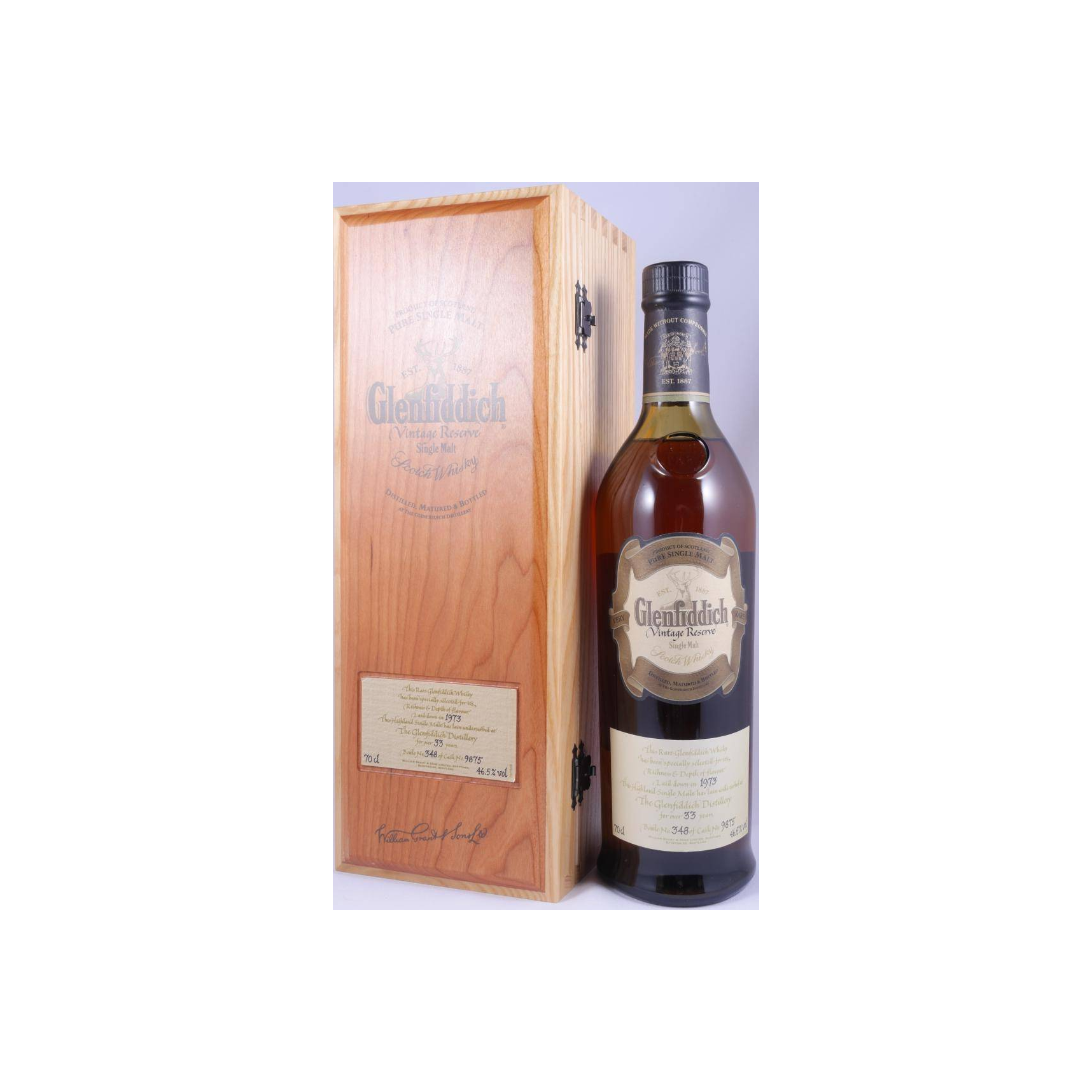 Glenfiddich 1973 33 Years Single Malt Whisky 2