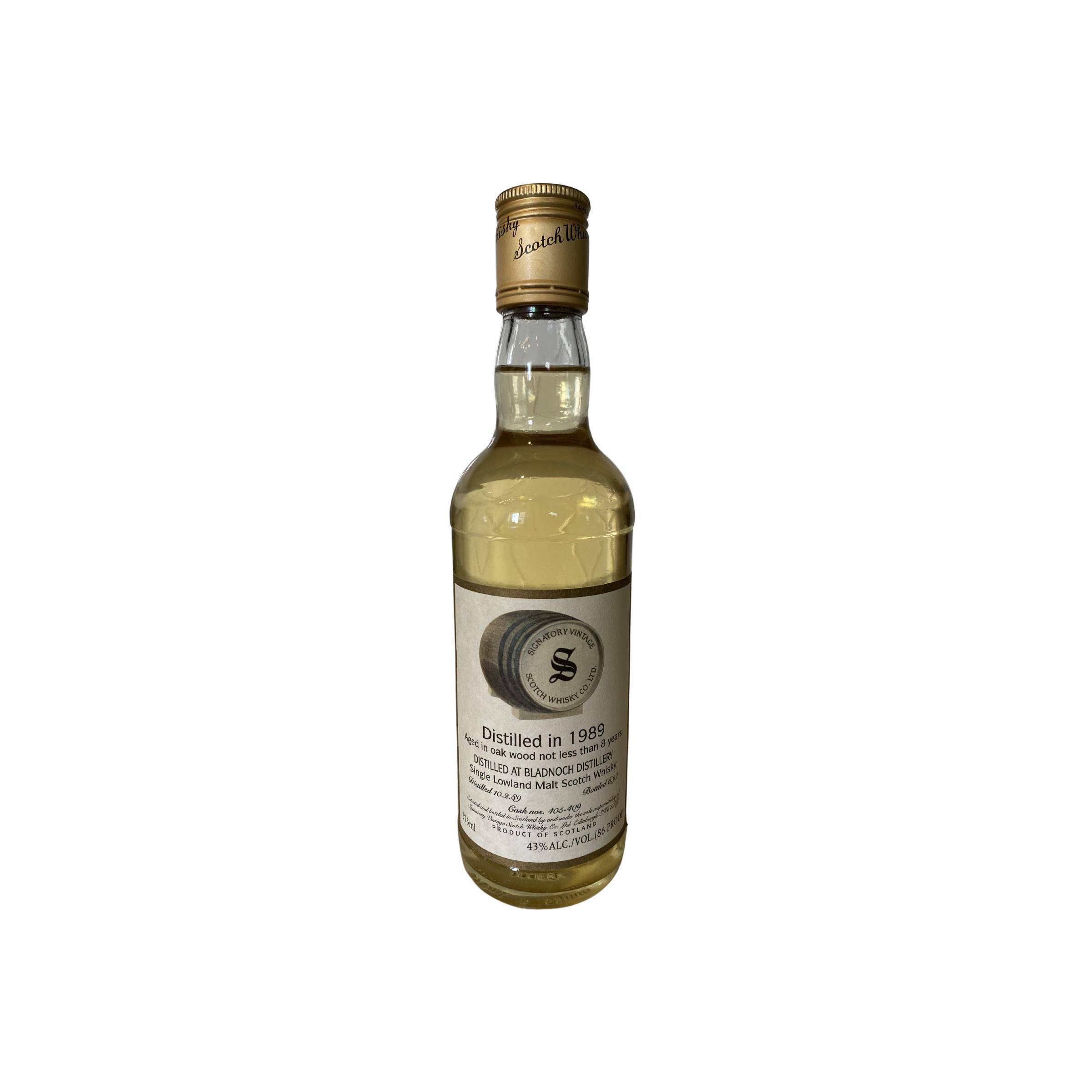 Bladnoch Vintage Collection 1989 8 Years Single Malt Whisky