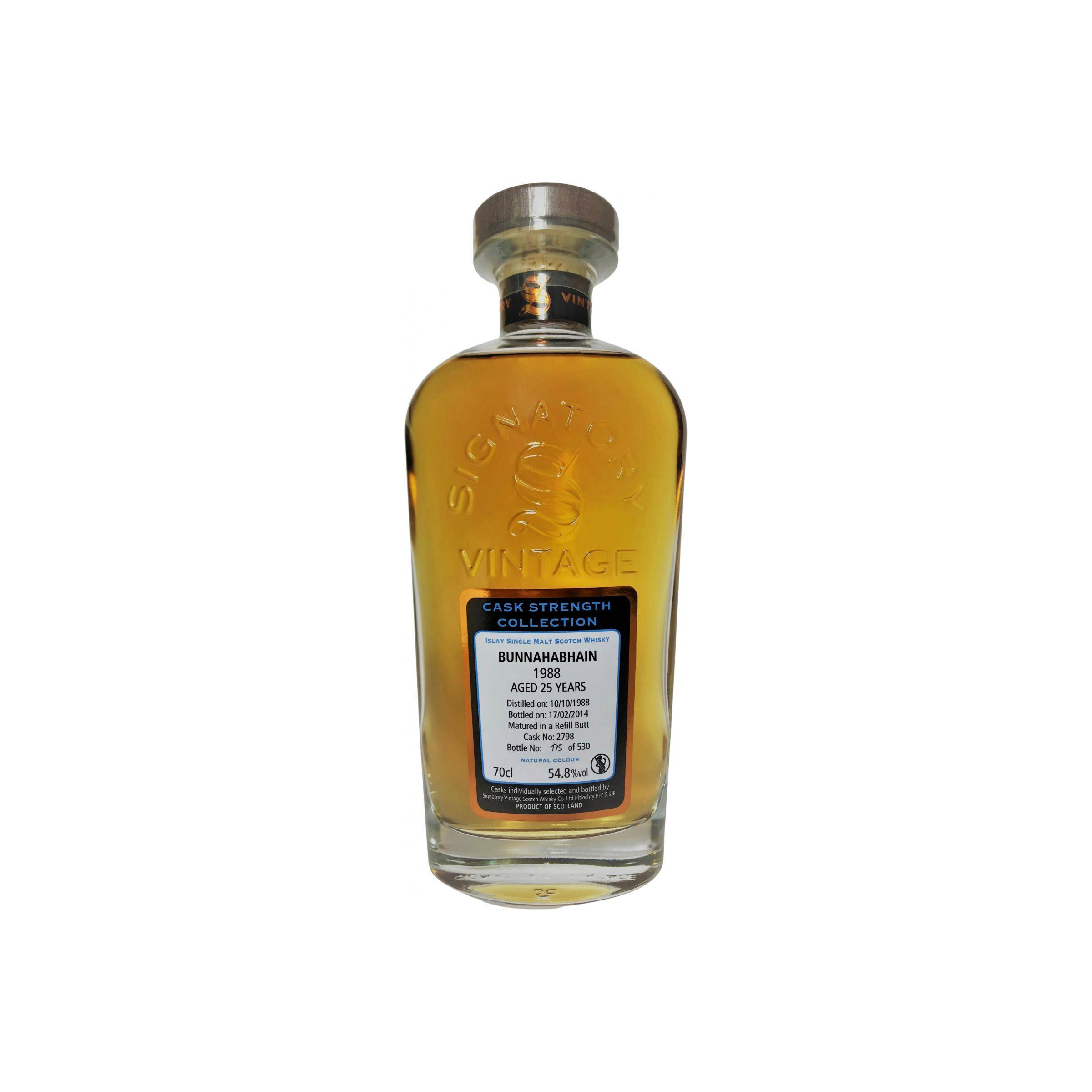 Bunnahabhain Cask Strength Collection 1988 25 Years Single Malt Whisky