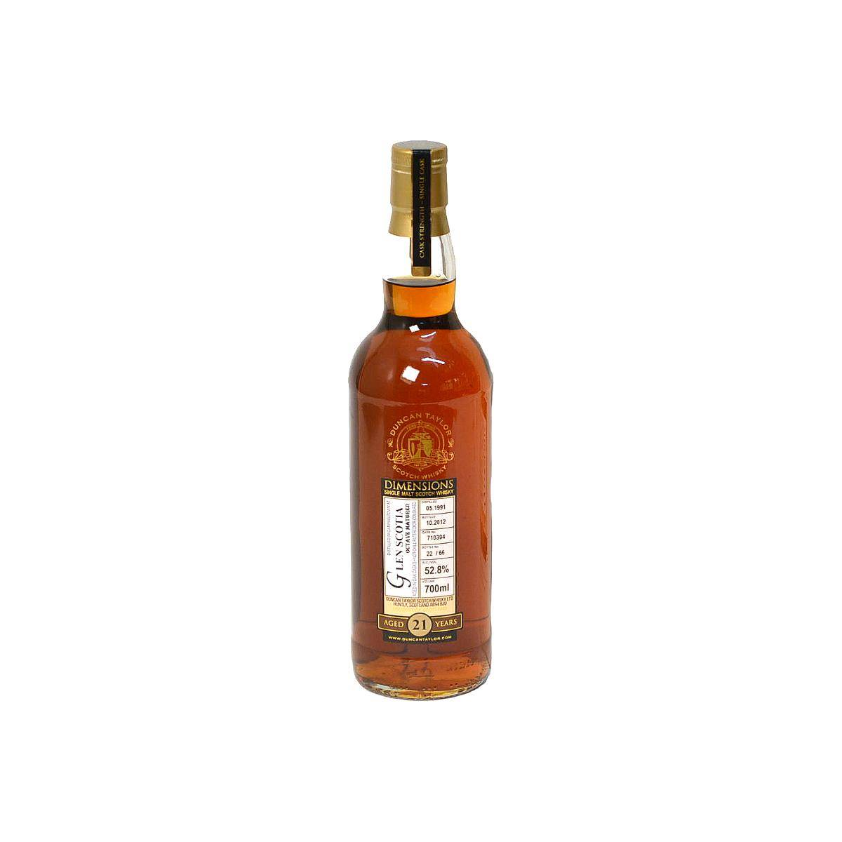 Glen Scotia Dimensions 1991 21 Years Single Malt Whisky
