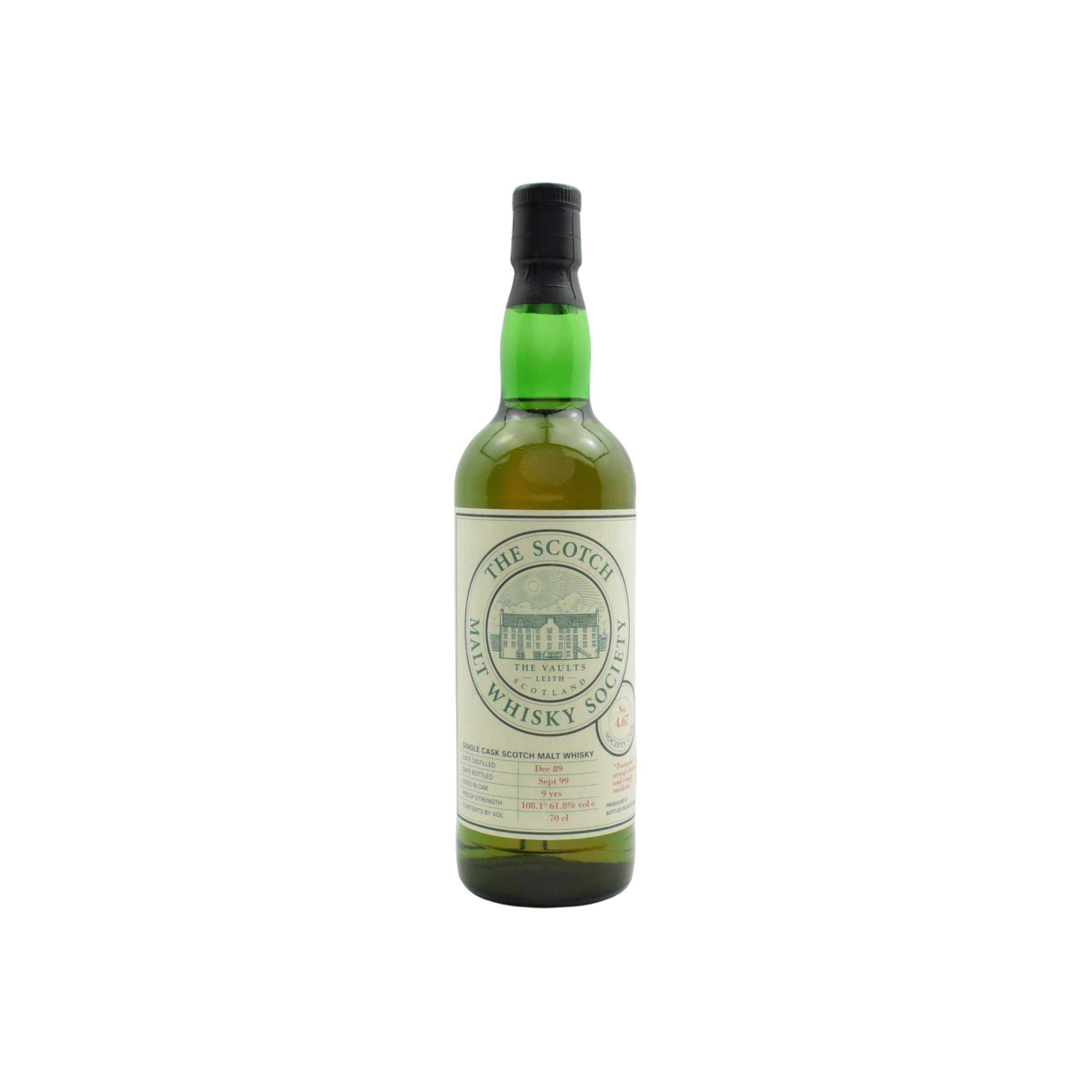 The Scotch Malt Whisky Society 1989 9 Years Single Malt Whisky