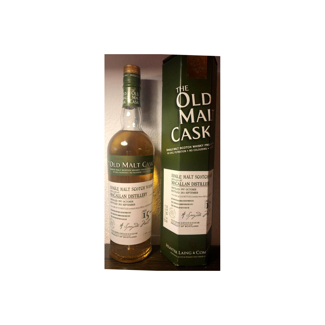 The Macallan Old Malt Cask 1997 15 Years Single Malt Whisky 3