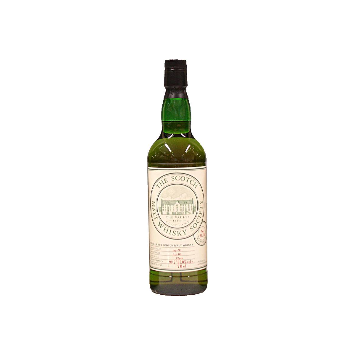 The Scotch Malt Whisky Society 1991 12 Years Single Malt Whisky