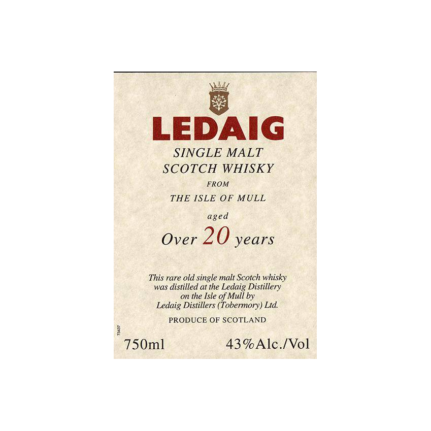 Ledaig 20 Years Single Malt Whisky 2
