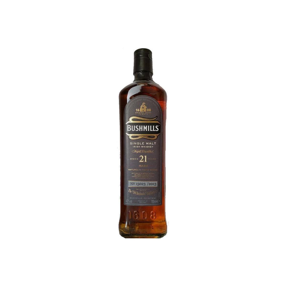 Bushmills 21 Years Single Malt Whisky 2