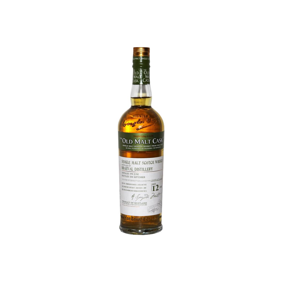 Braeval Old Malt Cask 1998 12 Years Single Malt Whisky