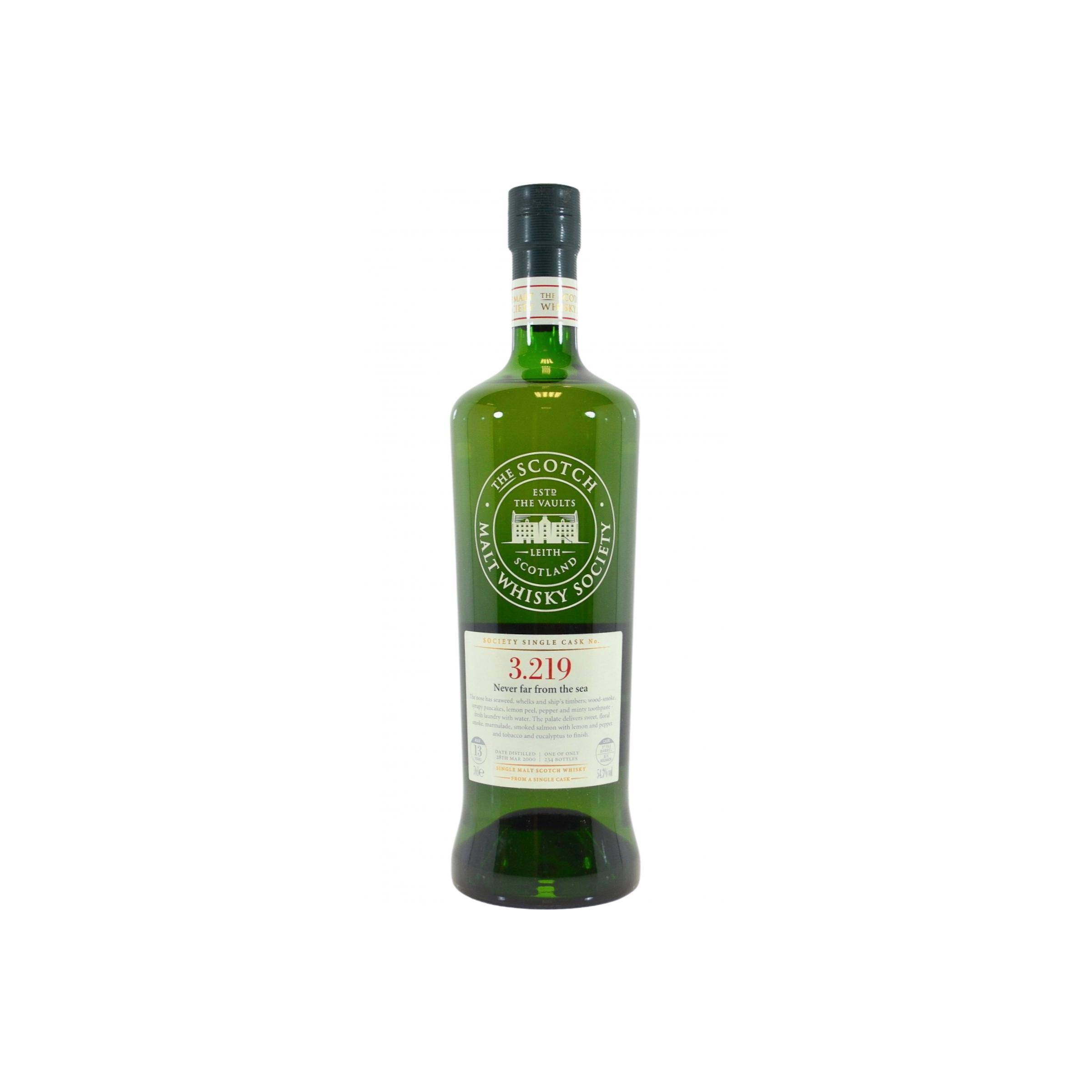 The Scotch Malt Whisky Society 2000 13 Years Single Malt Whisky