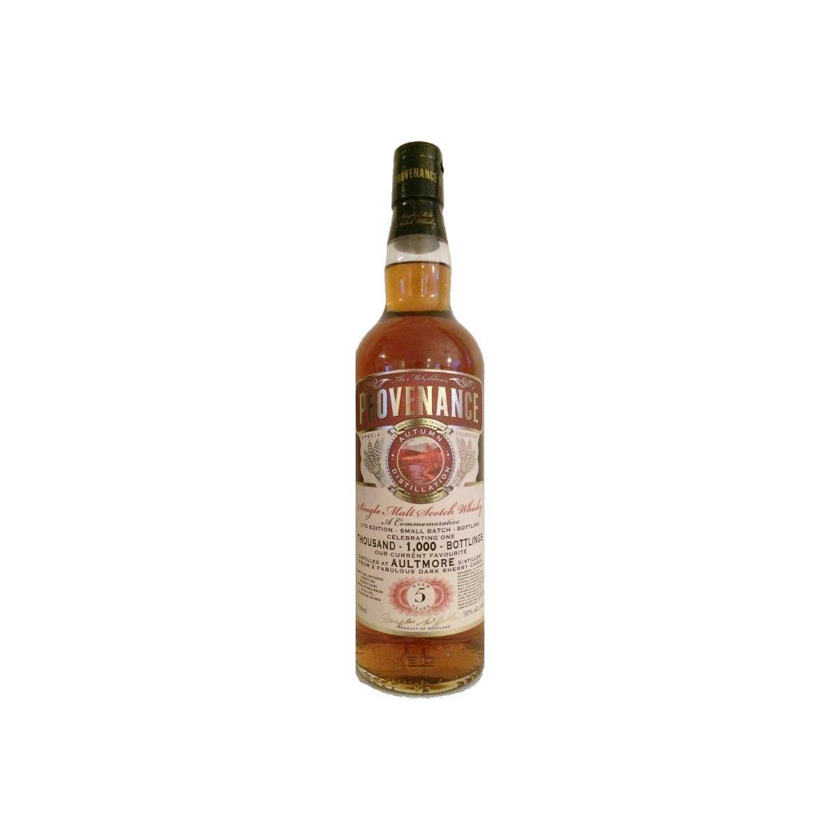 Aultmore McGibbon's Provenance 5 Years Single Malt Whisky