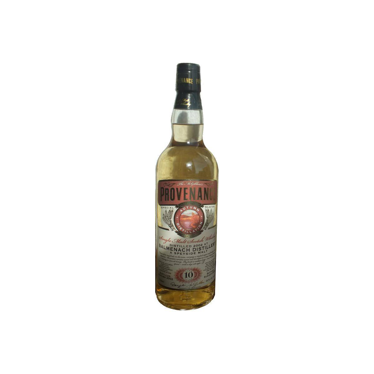 Balmenach McGibbon's Provenance 2002 10 Years Single Malt Whisky