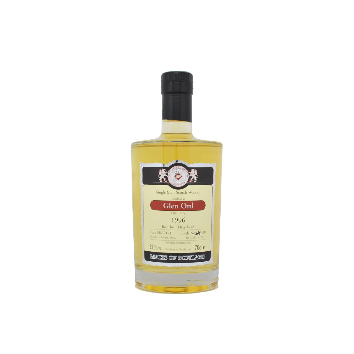 Glen Ord 1996 15 Years Single Malt Whisky