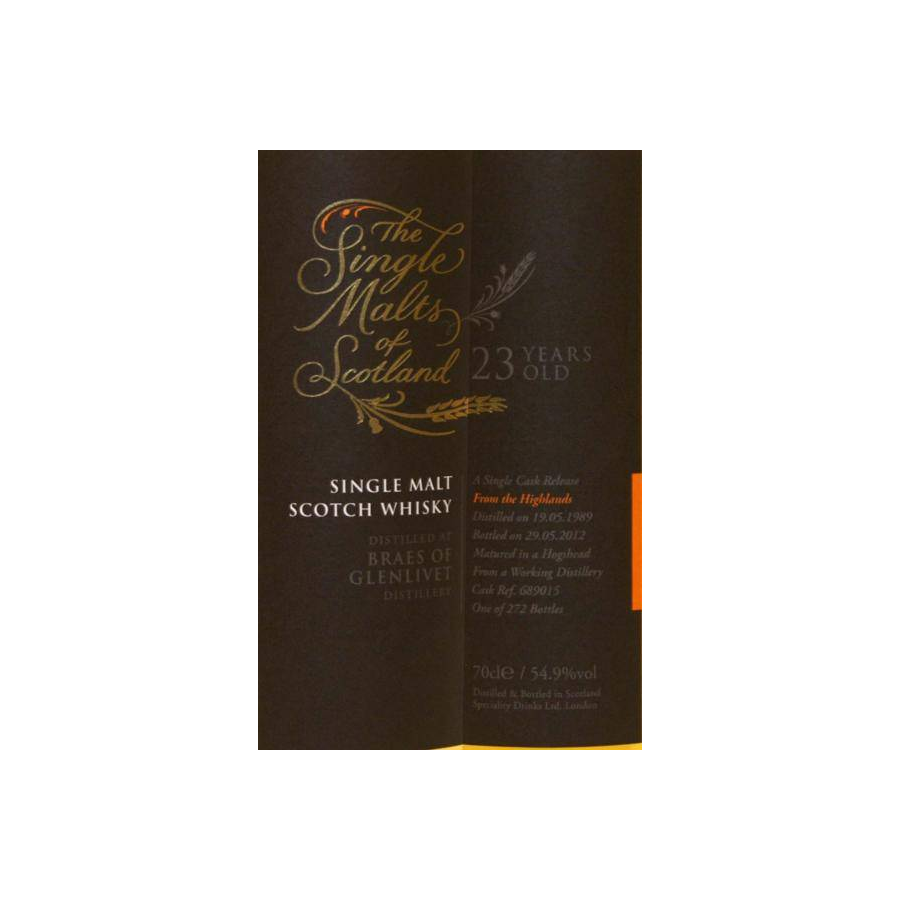 Braes of Glenlivet 1989 SMS 2