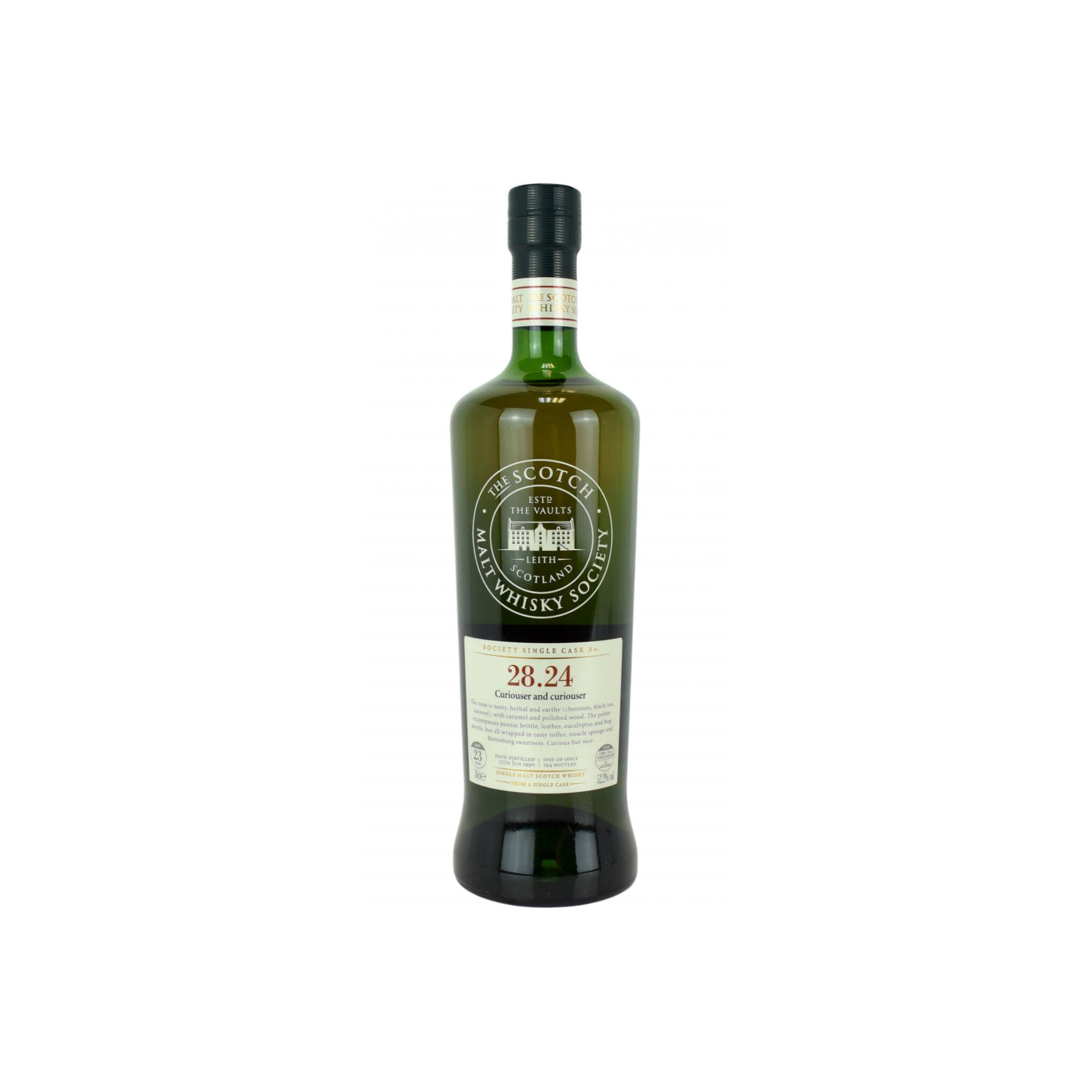 The Scotch Malt Whisky Society 1990 23 Years Single Malt Whisky