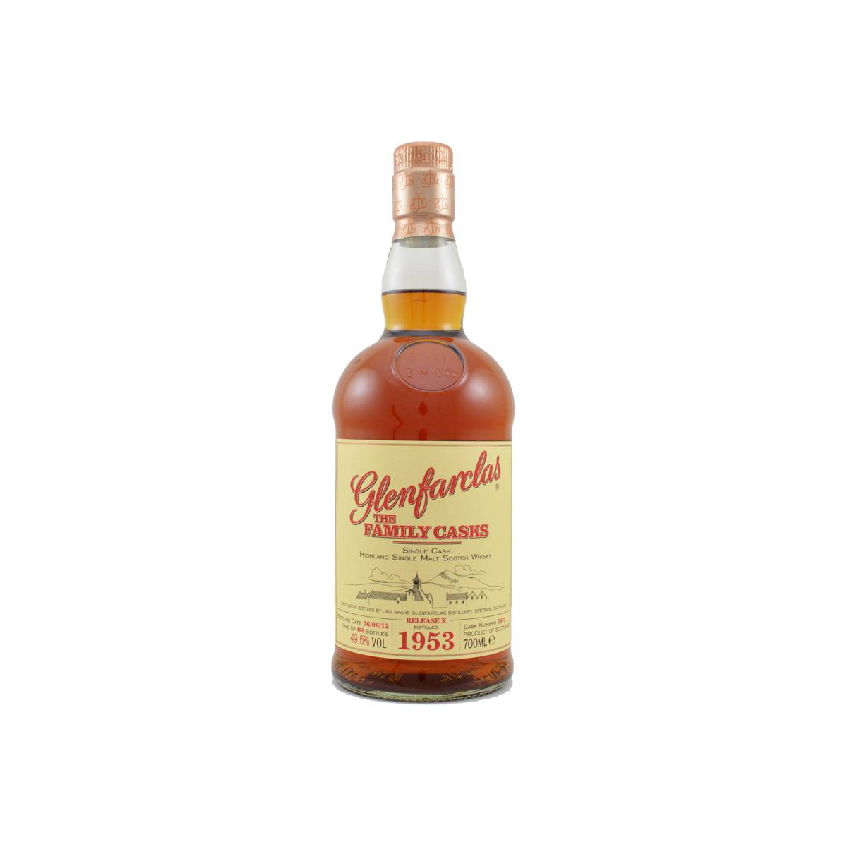 Glenfarclas 1953 58 Years Single Malt Whisky